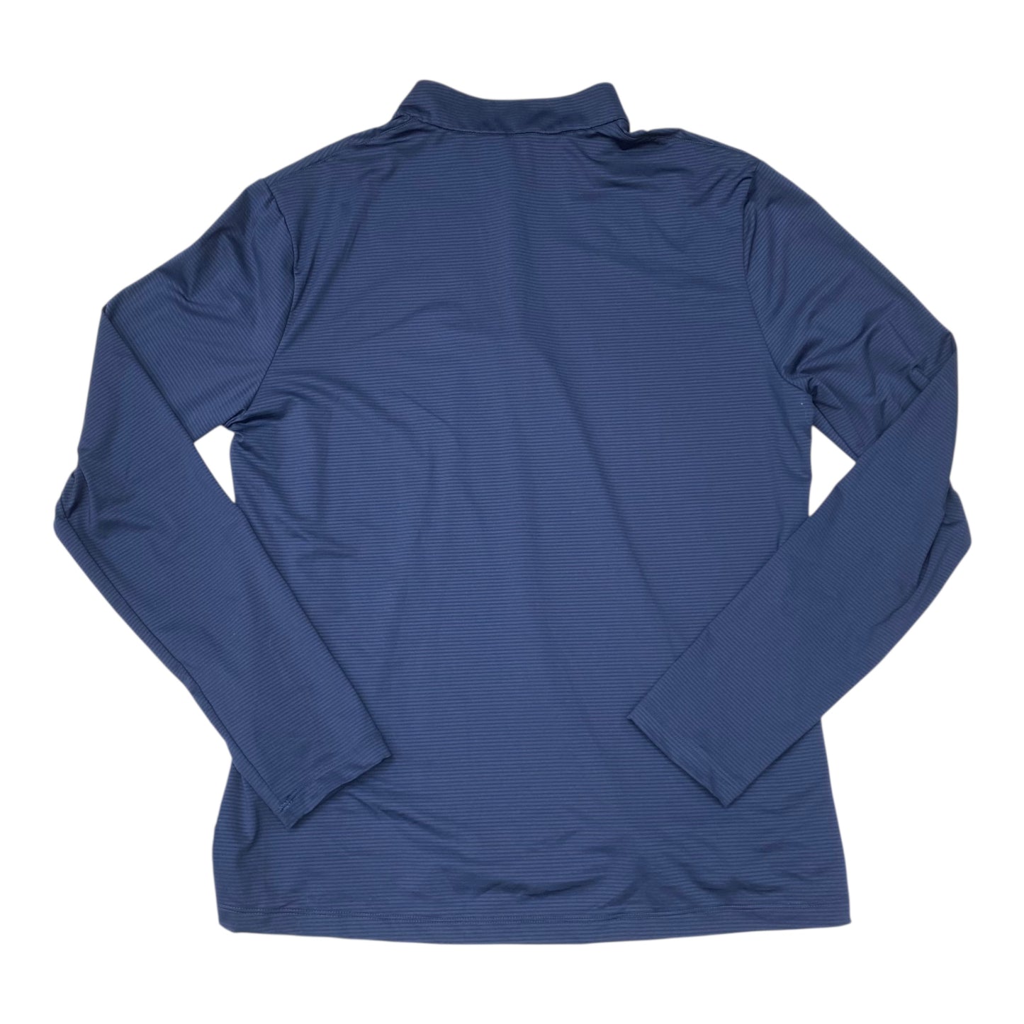 Athletic Top Ls Collar By Nike In Navy, Size:M