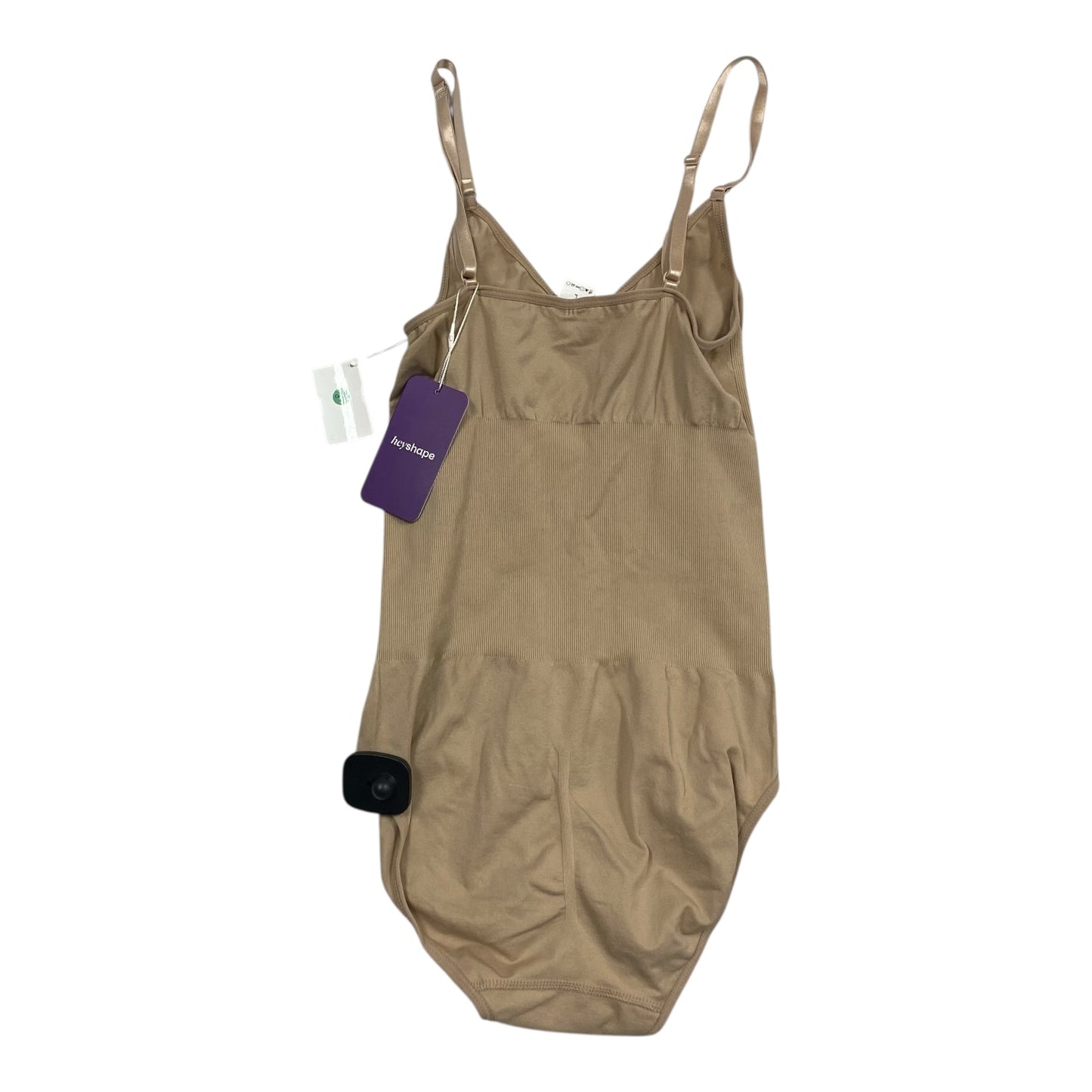 Bodysuit By Clothes Mentor In Tan, Size:L