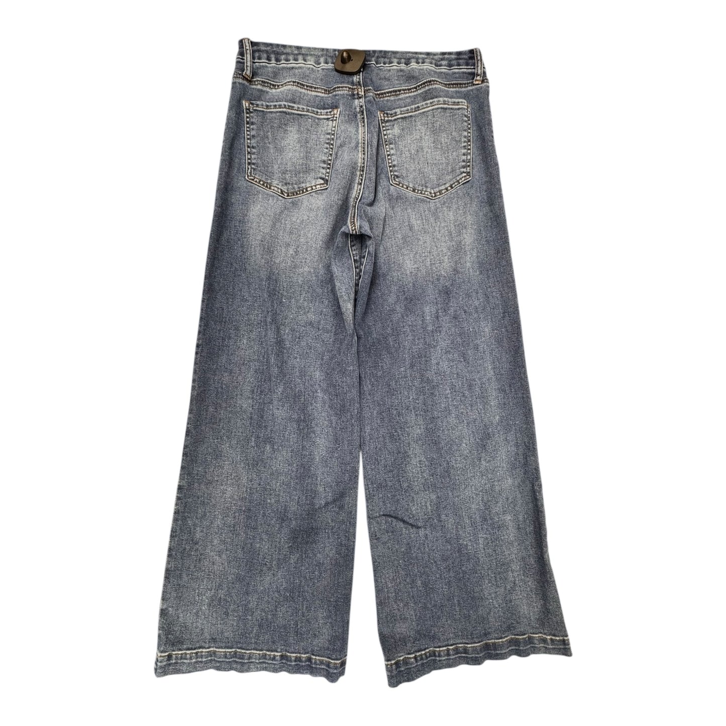 Jeans Wide Leg By Kut In Blue, Size:10