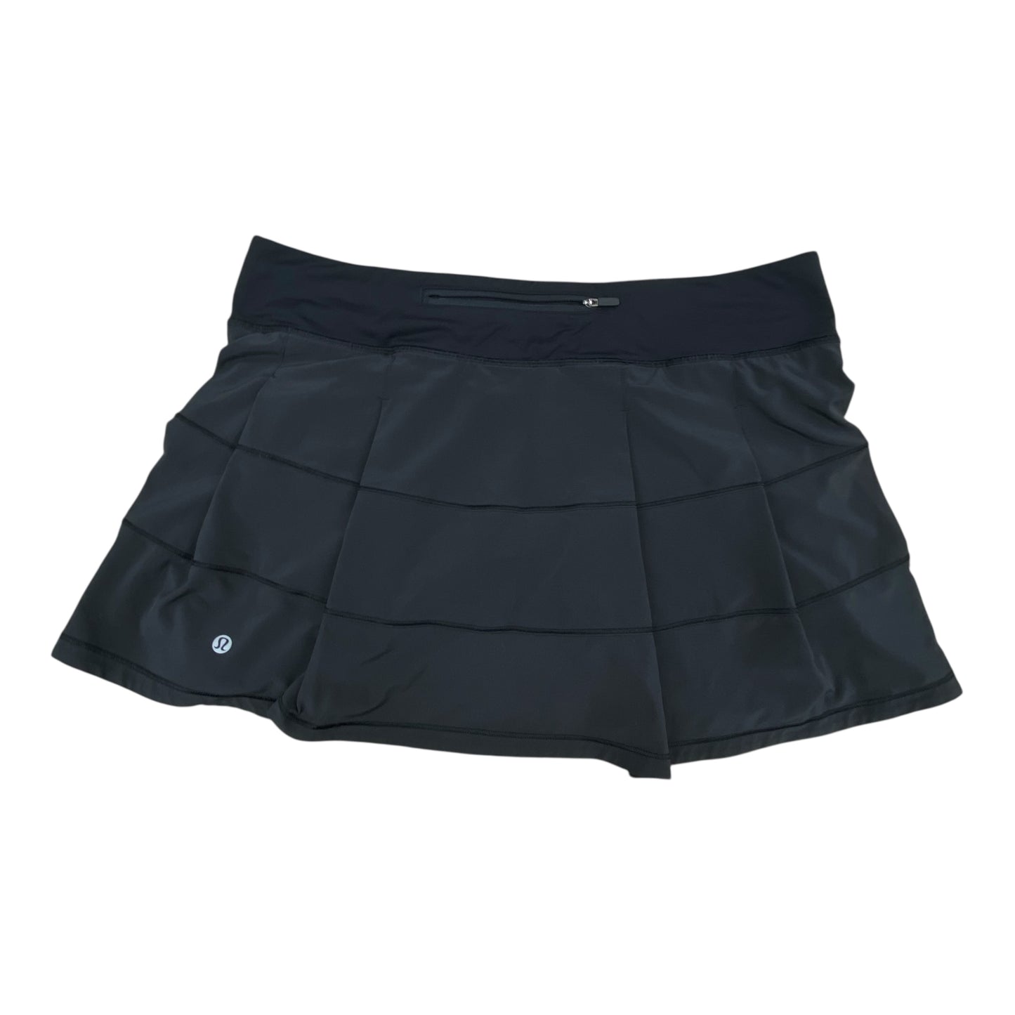 Athletic Skirt By Lululemon In Black, Size:12