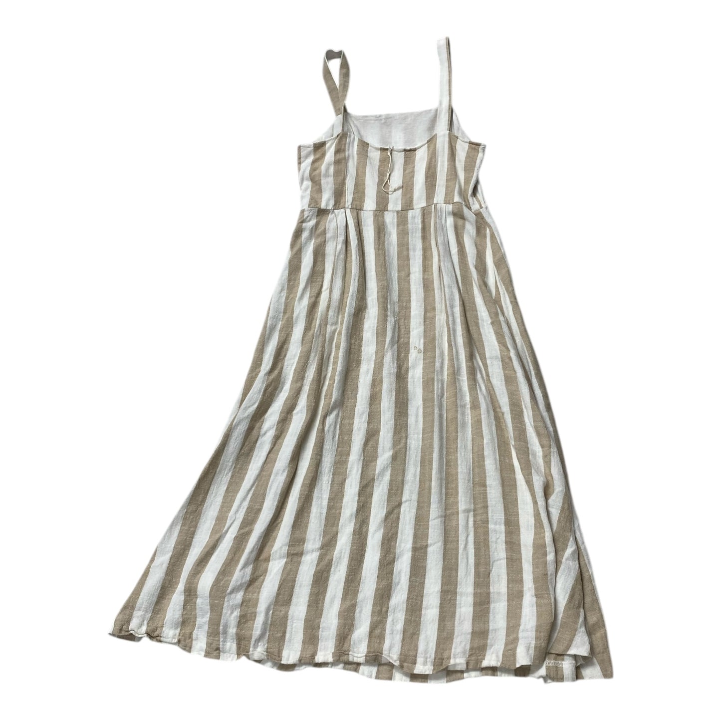 Dress Casual Midi By Mango In Striped Pattern, Size:S