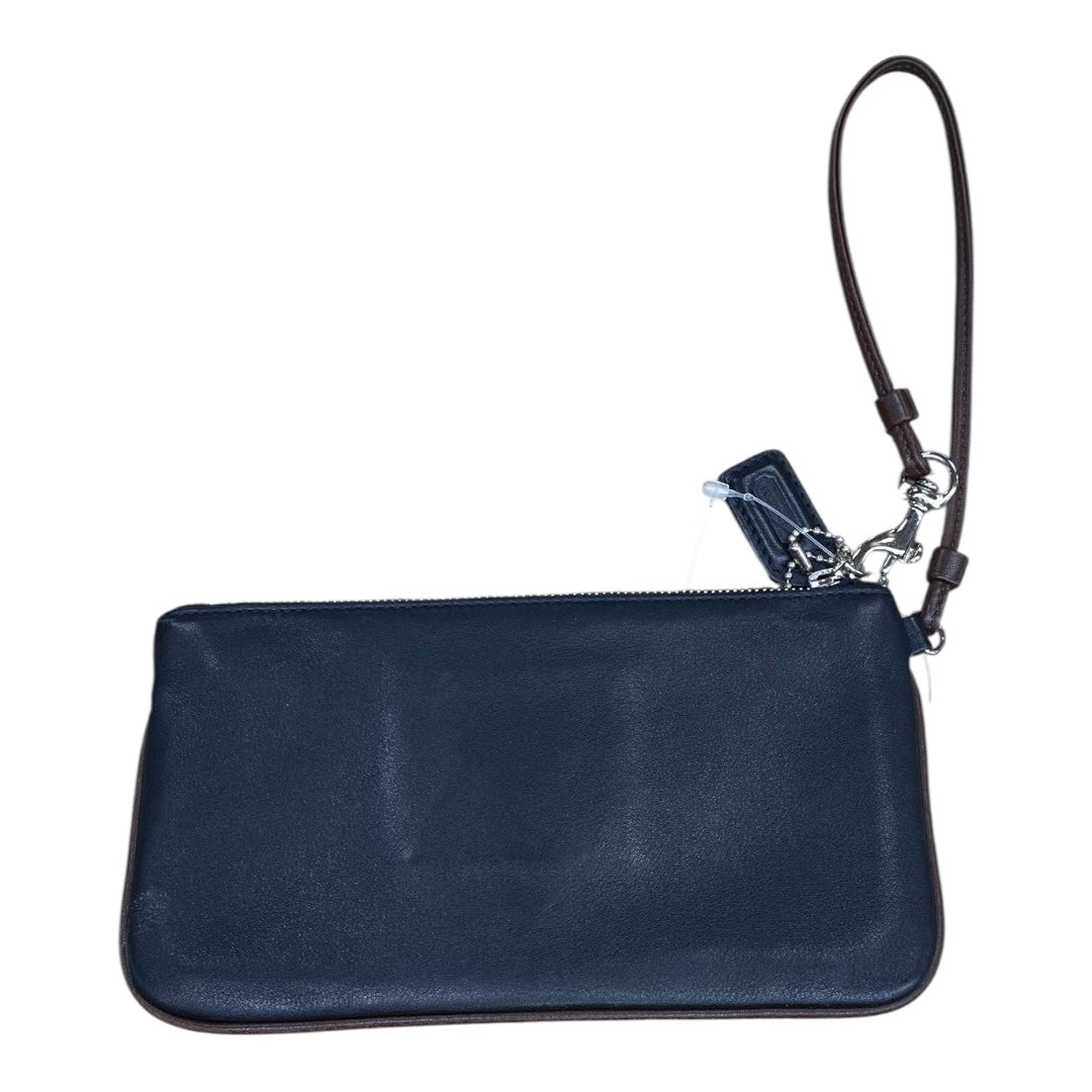 Wristlet Designer By Coach In Black & Brown, Size:Medium