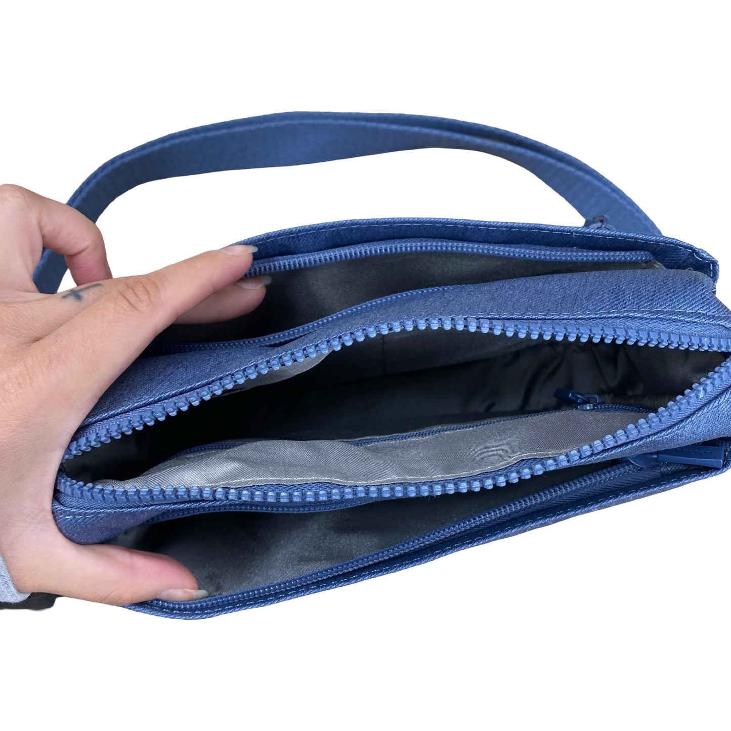 Handbag By Cmc In Blue, Size:Small