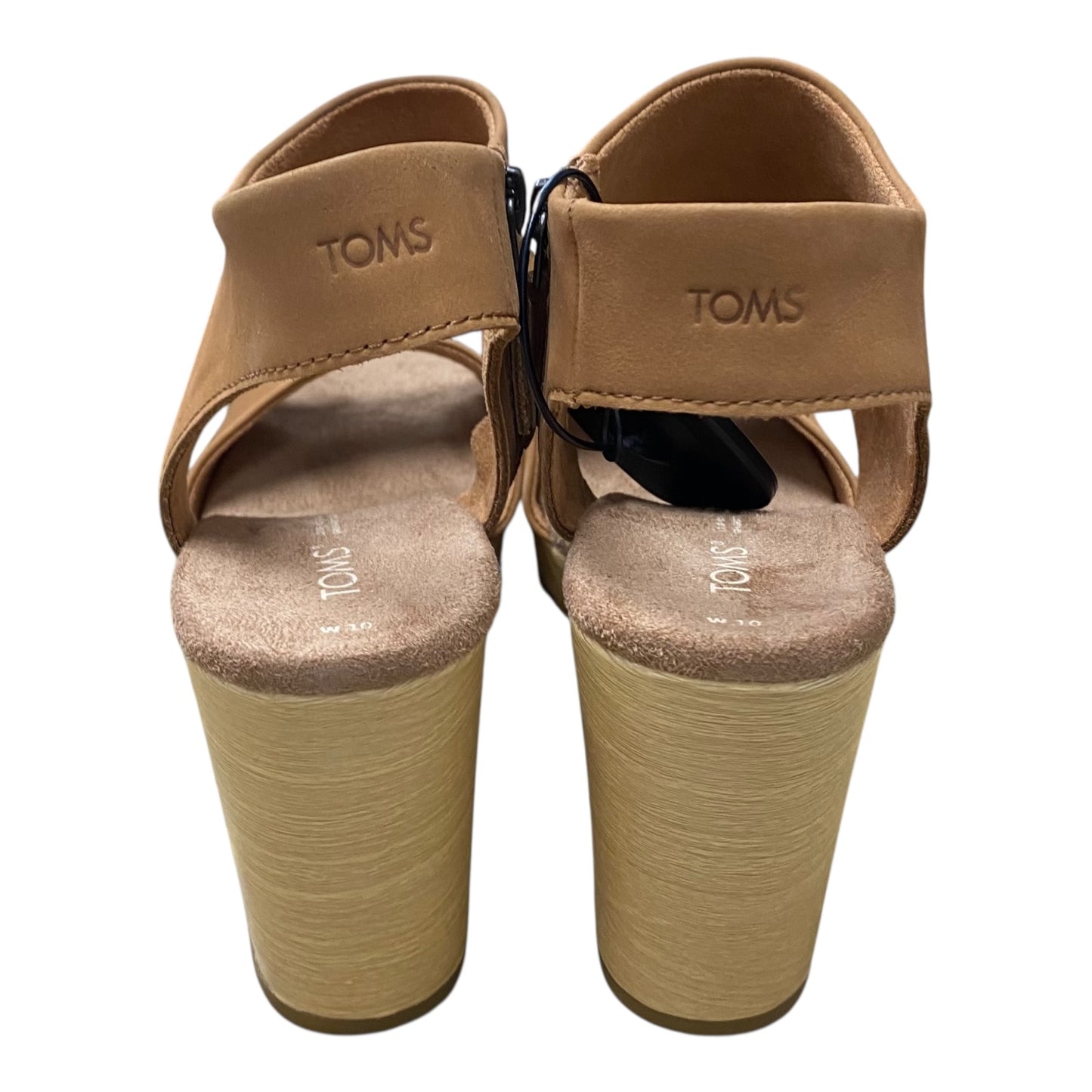 Shoes Heels Block By Toms In Brown, Size:10