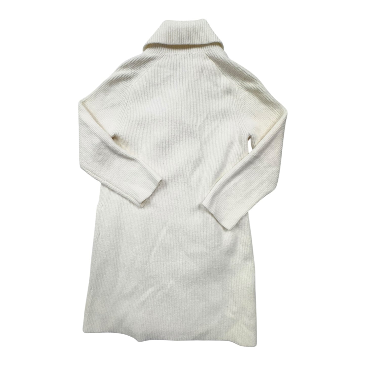 Sweater Cardigan By Ann Taylor In White, Size:L