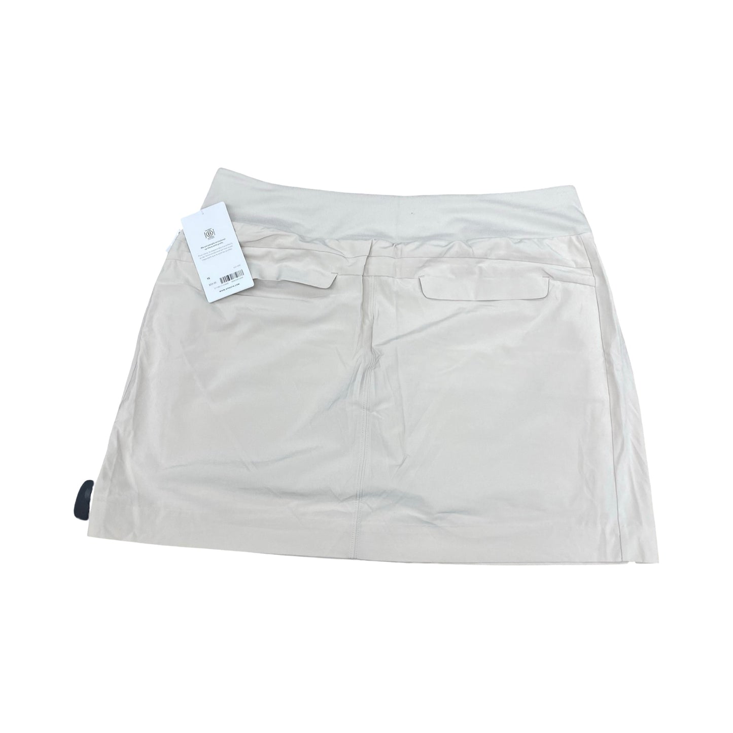 Athletic Skort By Athleta In Cream, Size:16