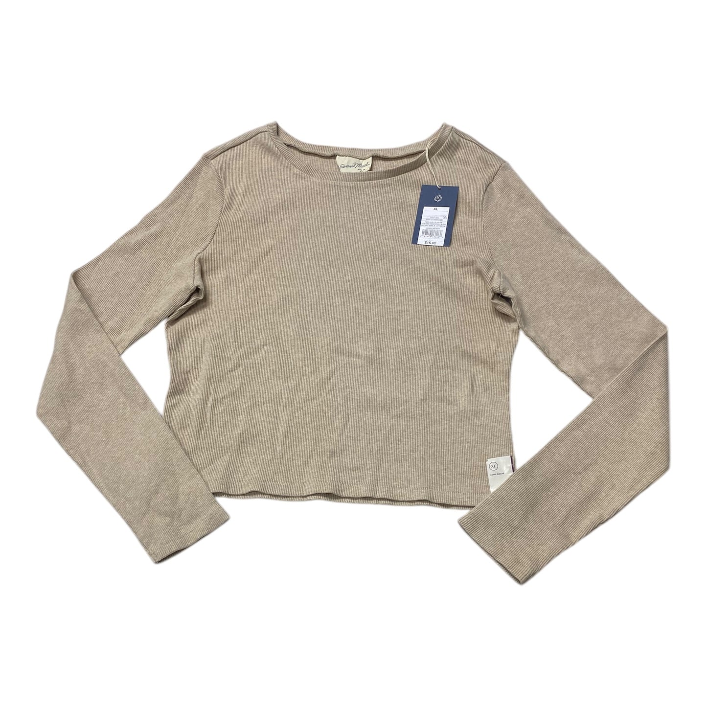 Top Ls By Universal Thread In Tan, Size:Xl