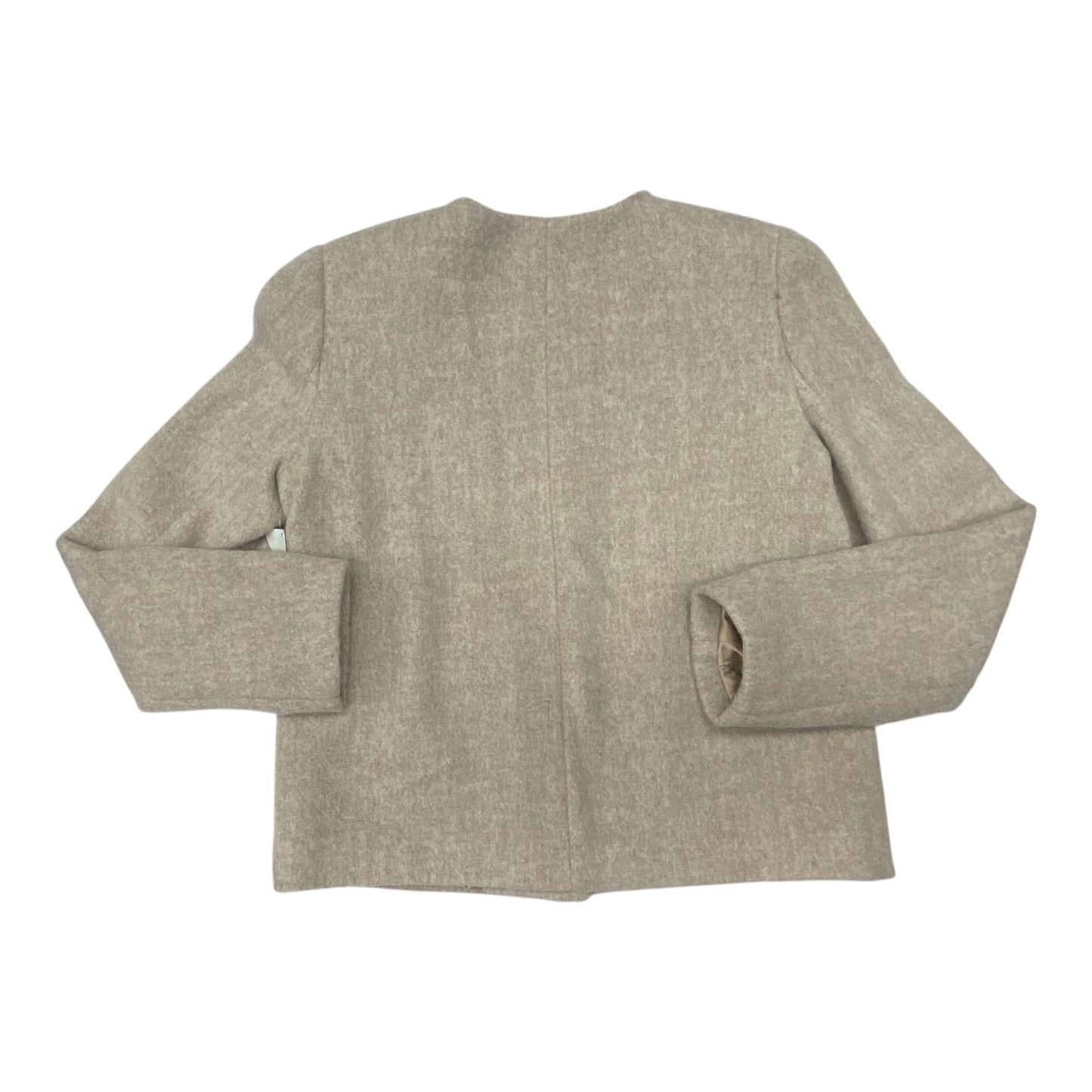 Blazer By Donna Karan In Taupe, Size:6