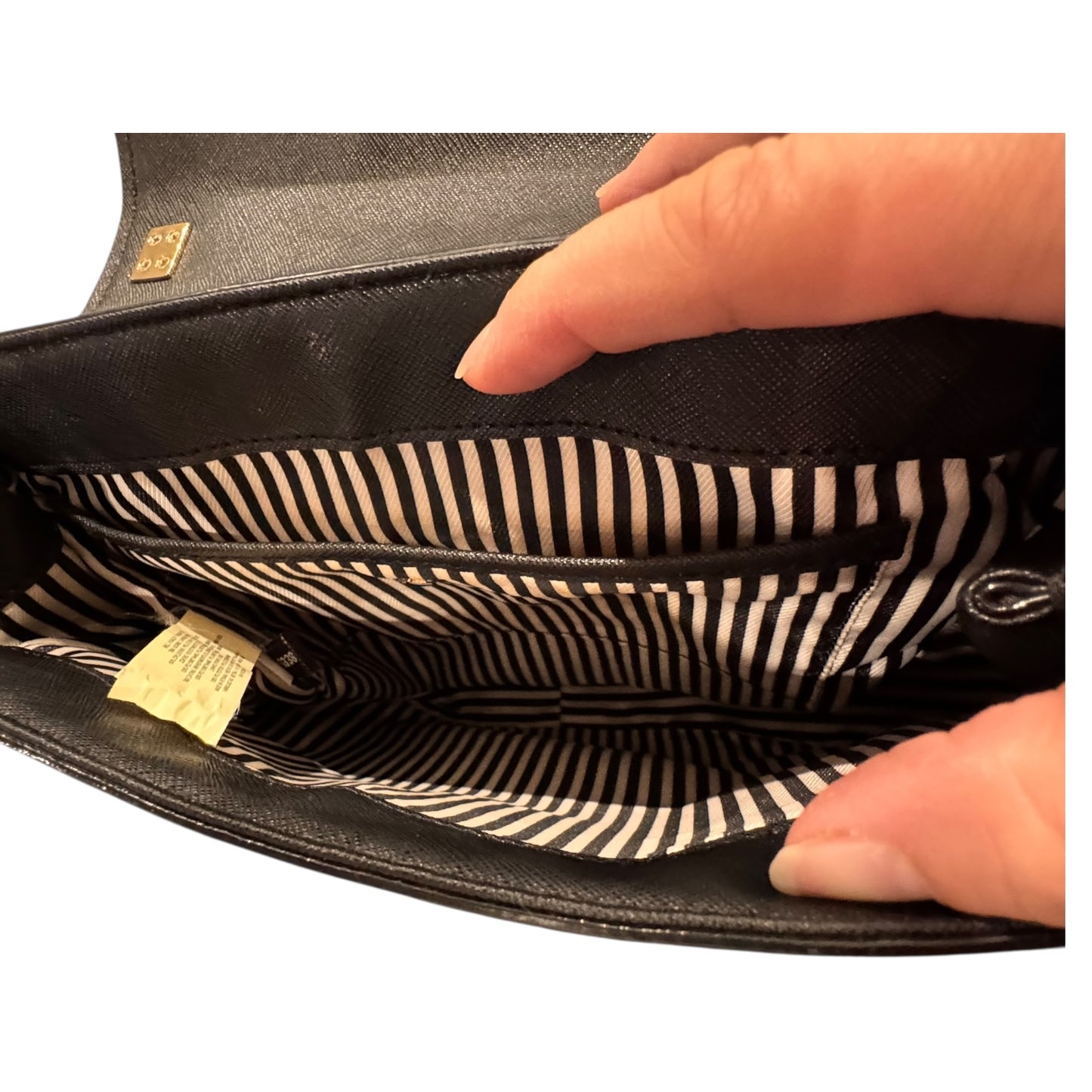 Handbag Designer By Kate Spade In Black, Size:Medium