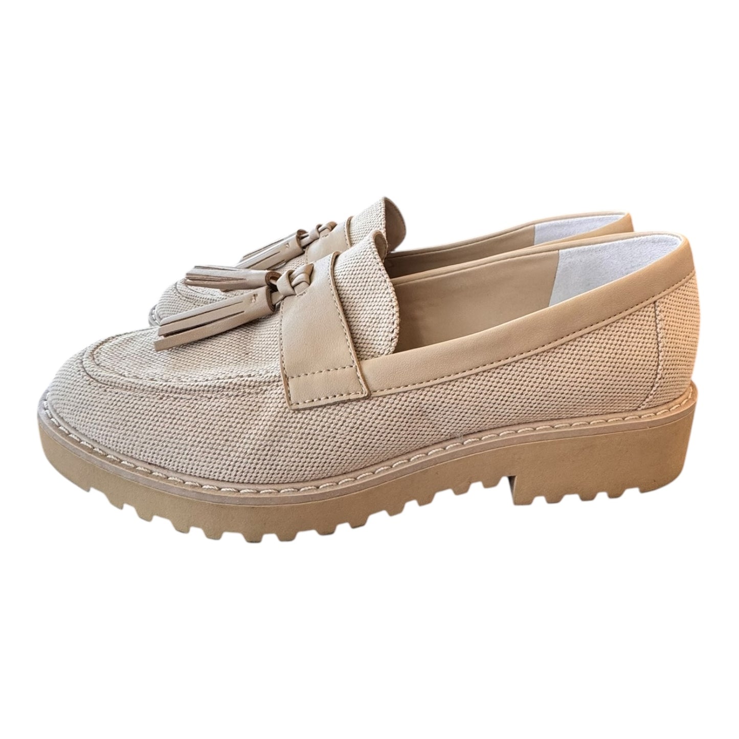 Shoes Flats By Franco Sarto In Beige, Size:7
