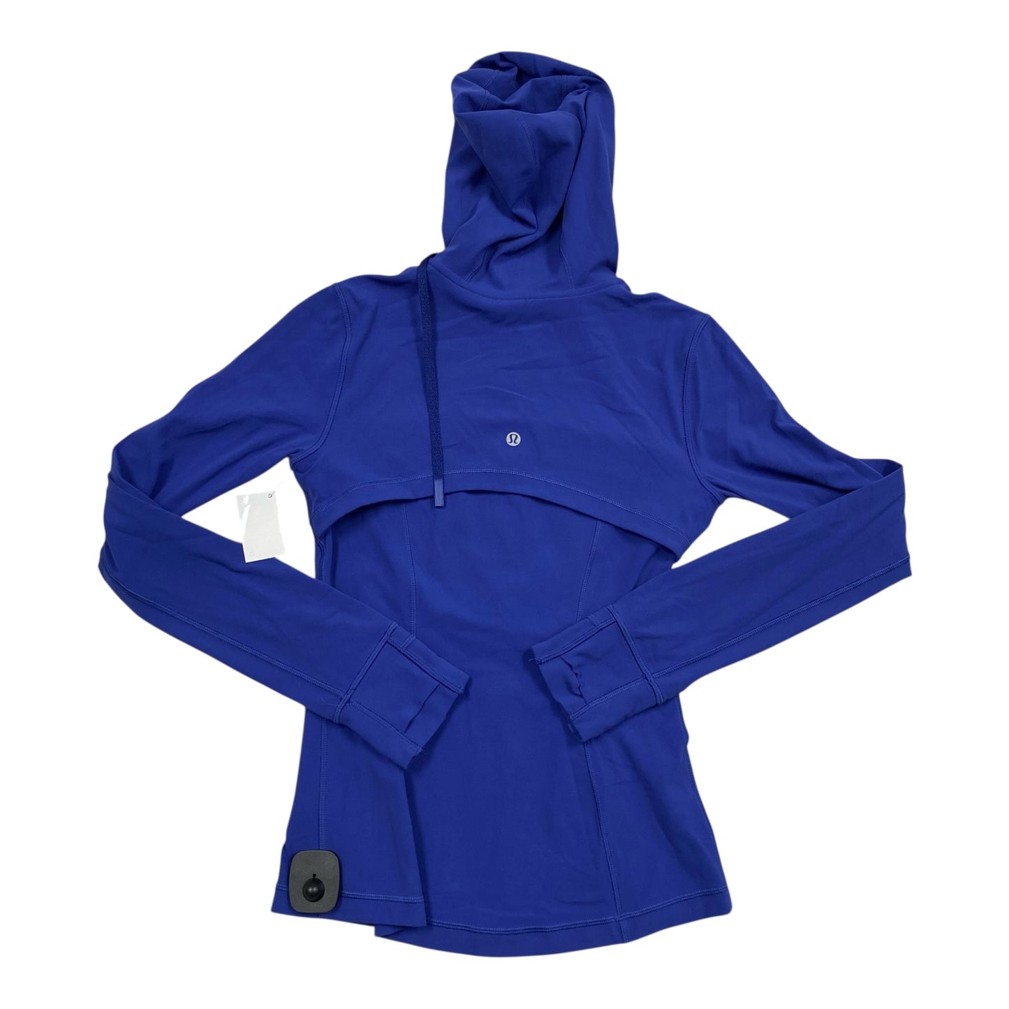 Athletic Jacket By Lululemon In Blue, Size:4