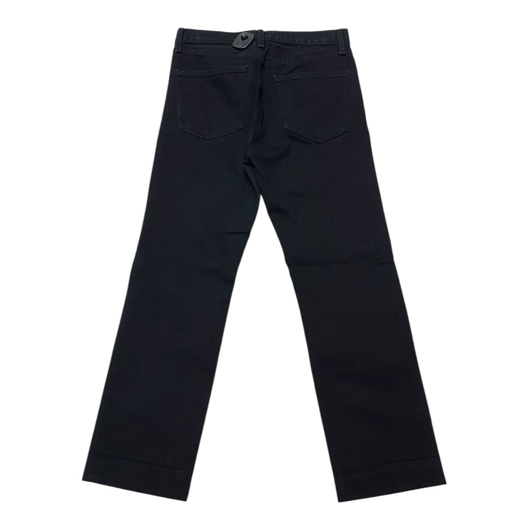 Jeans Straight By Rag And Bone In Black Denim, Size:4