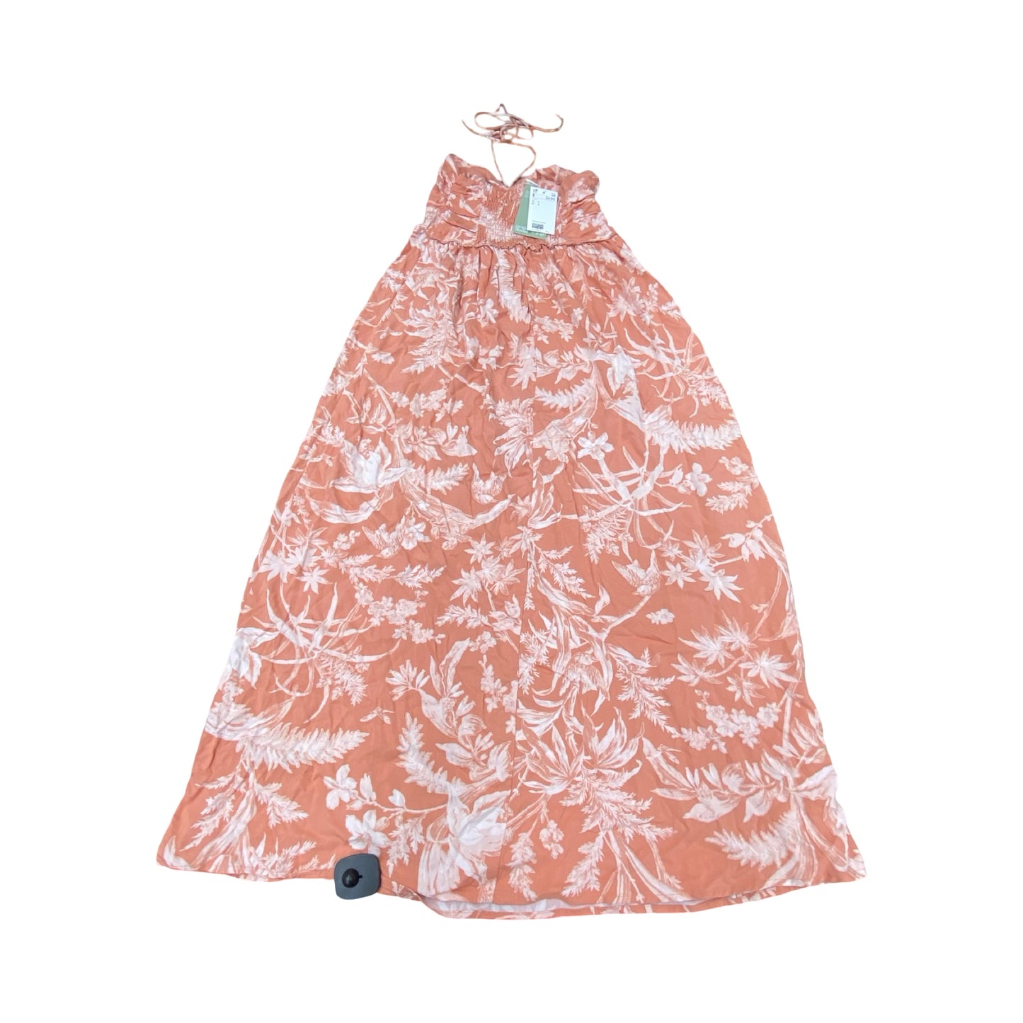 Dress Party Midi By H&M In Pink & White, Size:S