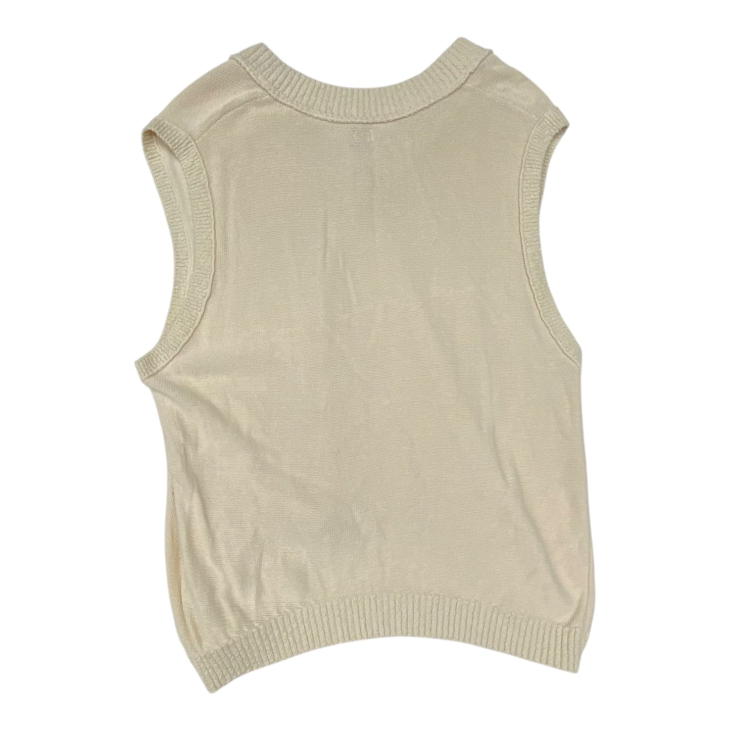 Top Sleeveless By Bdg In Cream, Size:Xs