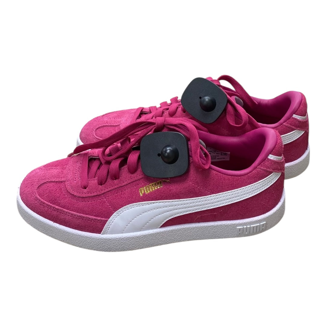 Shoes Sneakers By Puma In Pink & White, Size:8.5