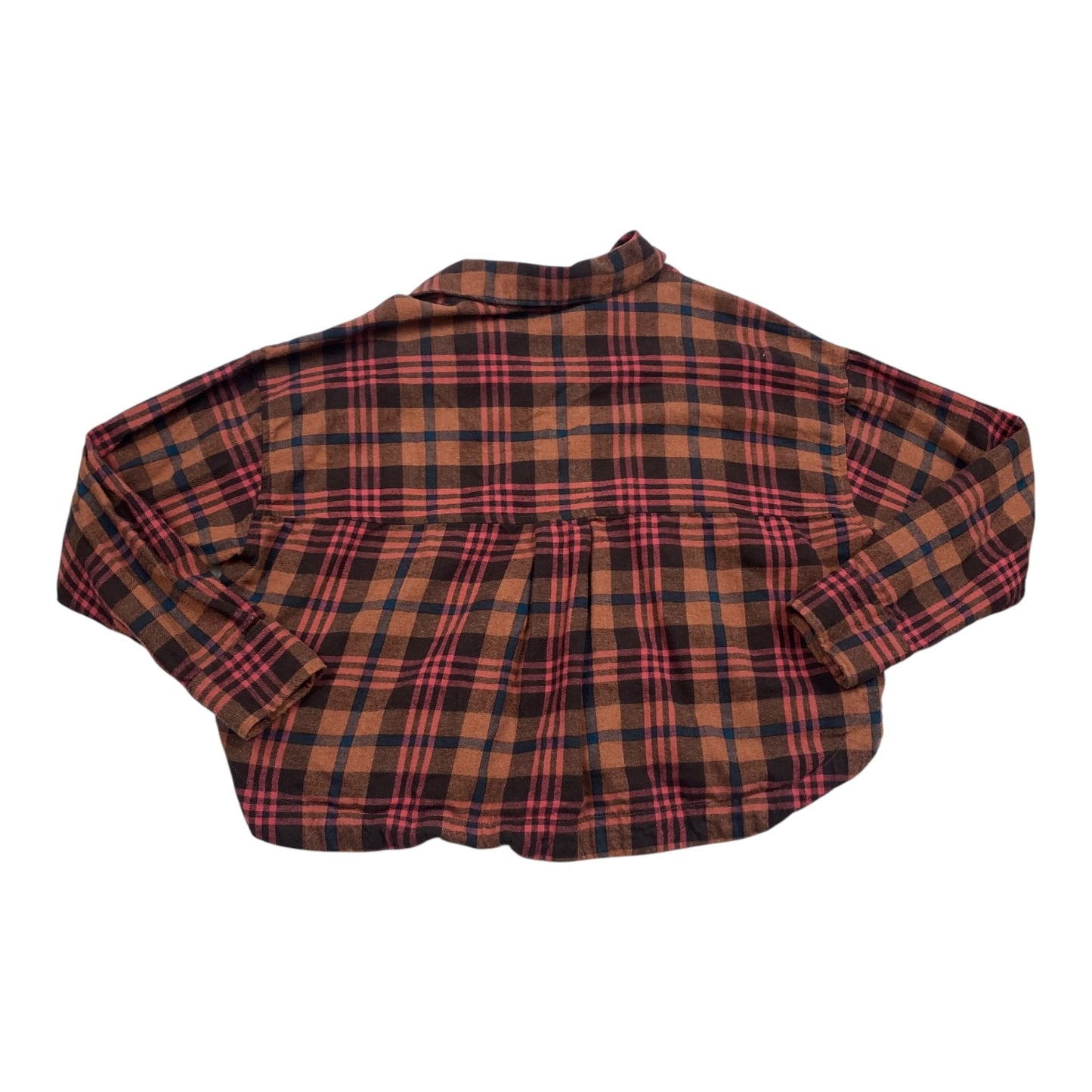 Top Ls By Madewell In Plaid Pattern, Size:S