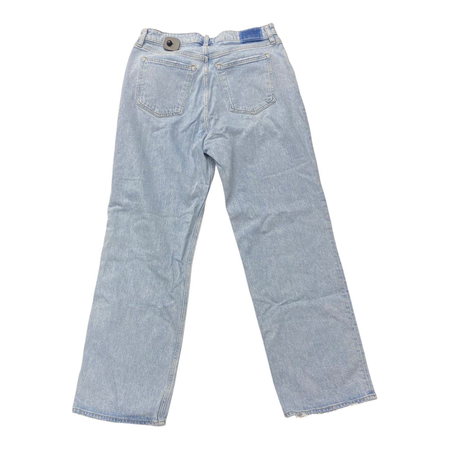 Jeans Straight By Abercrombie And Fitch In Blue Denim, Size:14