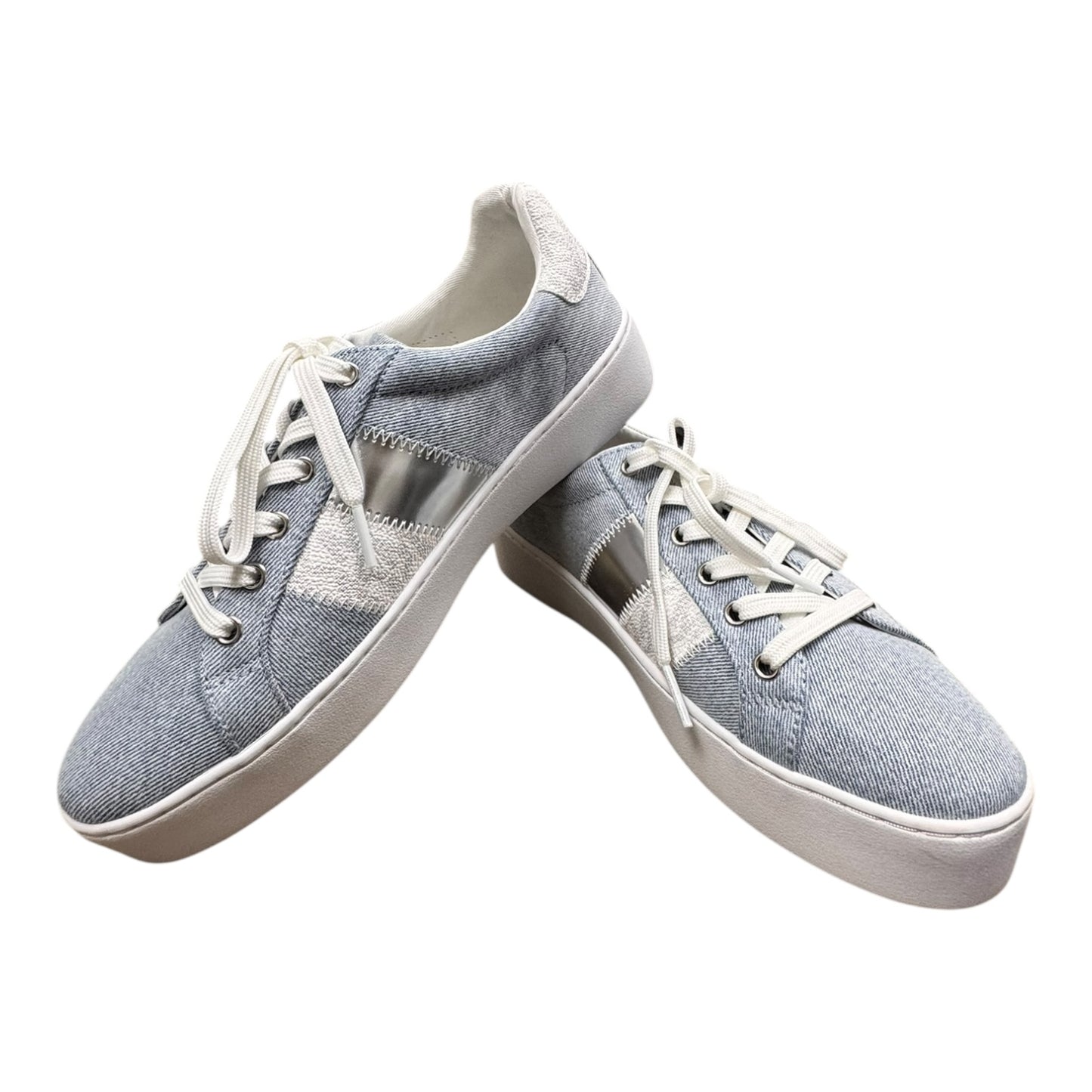 Shoes Designer By Michael Kors In Blue, Size:8