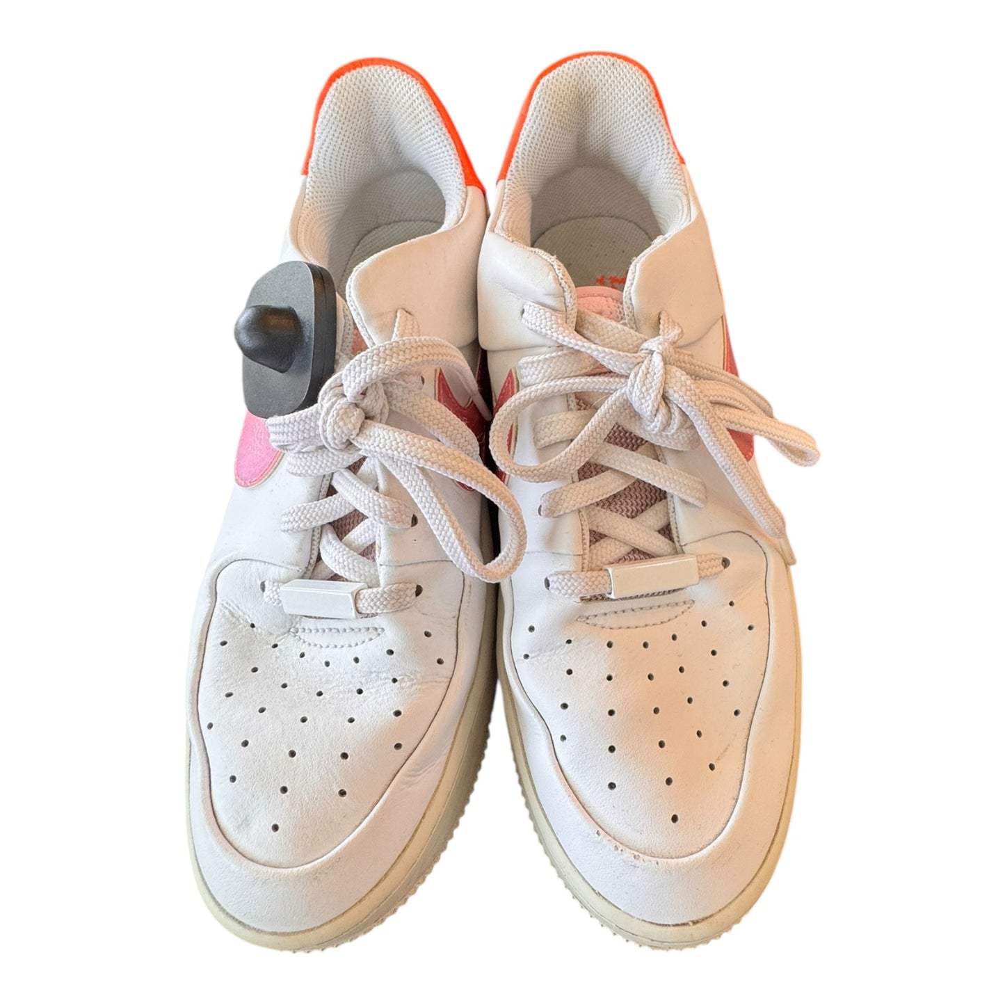Shoes Sneakers Platform By Nike In Pink & White, Size:8