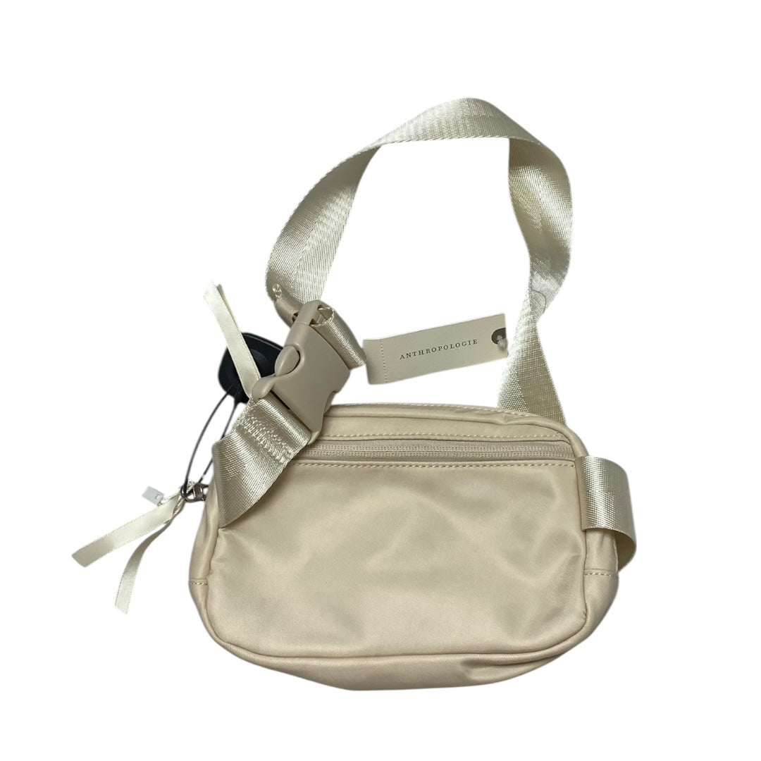 Belt Bag By Anthropologie In Cream, Size:Small