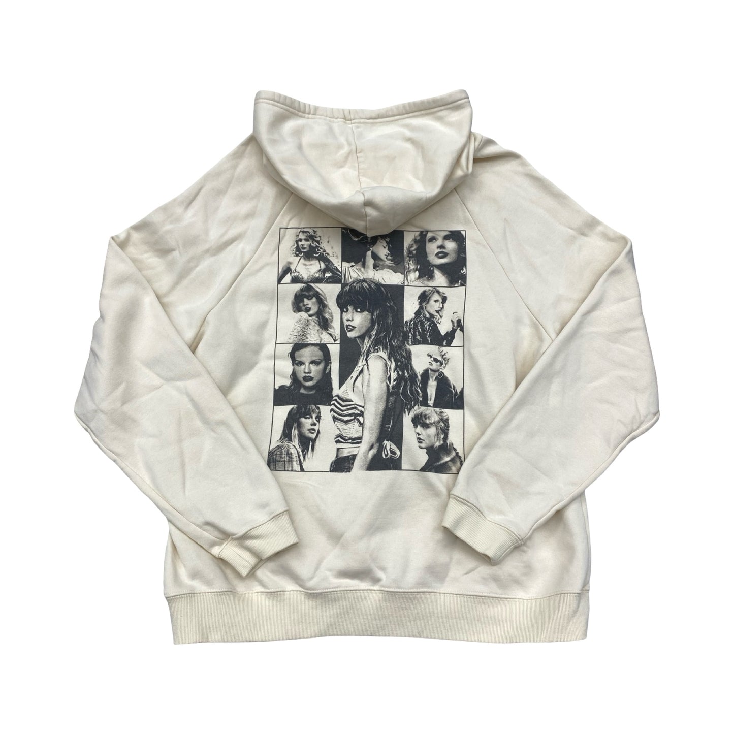 Sweatshirt Crewneck By Clothes Mentor In Cream, Size:L