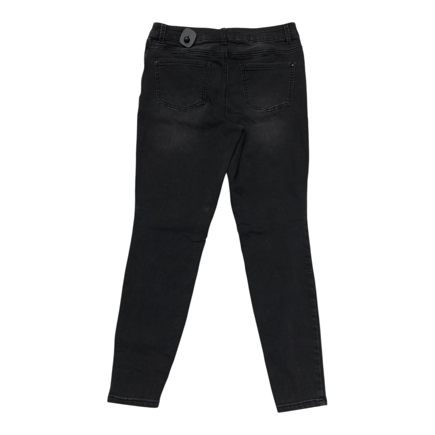 Jeans Straight By Maurices In Black Denim, Size:14