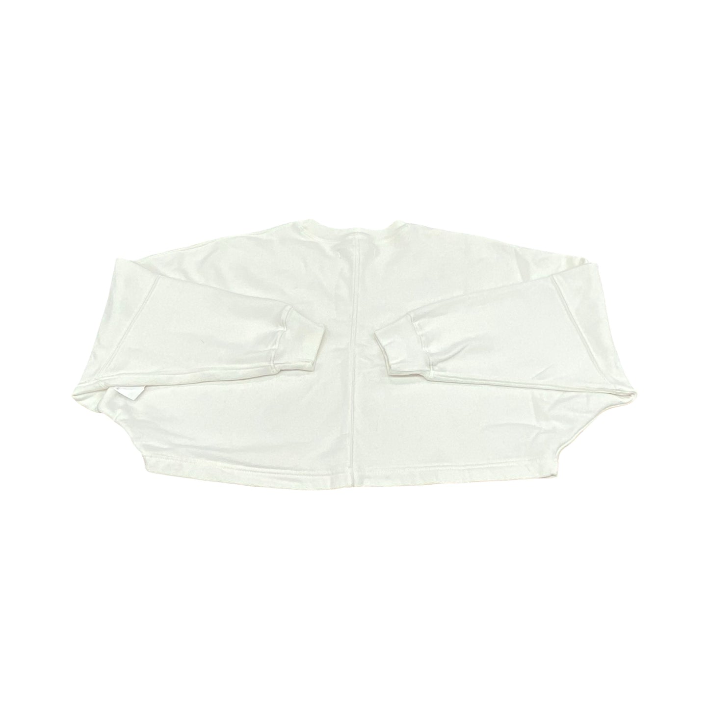Sweatshirt Crewneck By Abercrombie And Fitch In White, Size:S