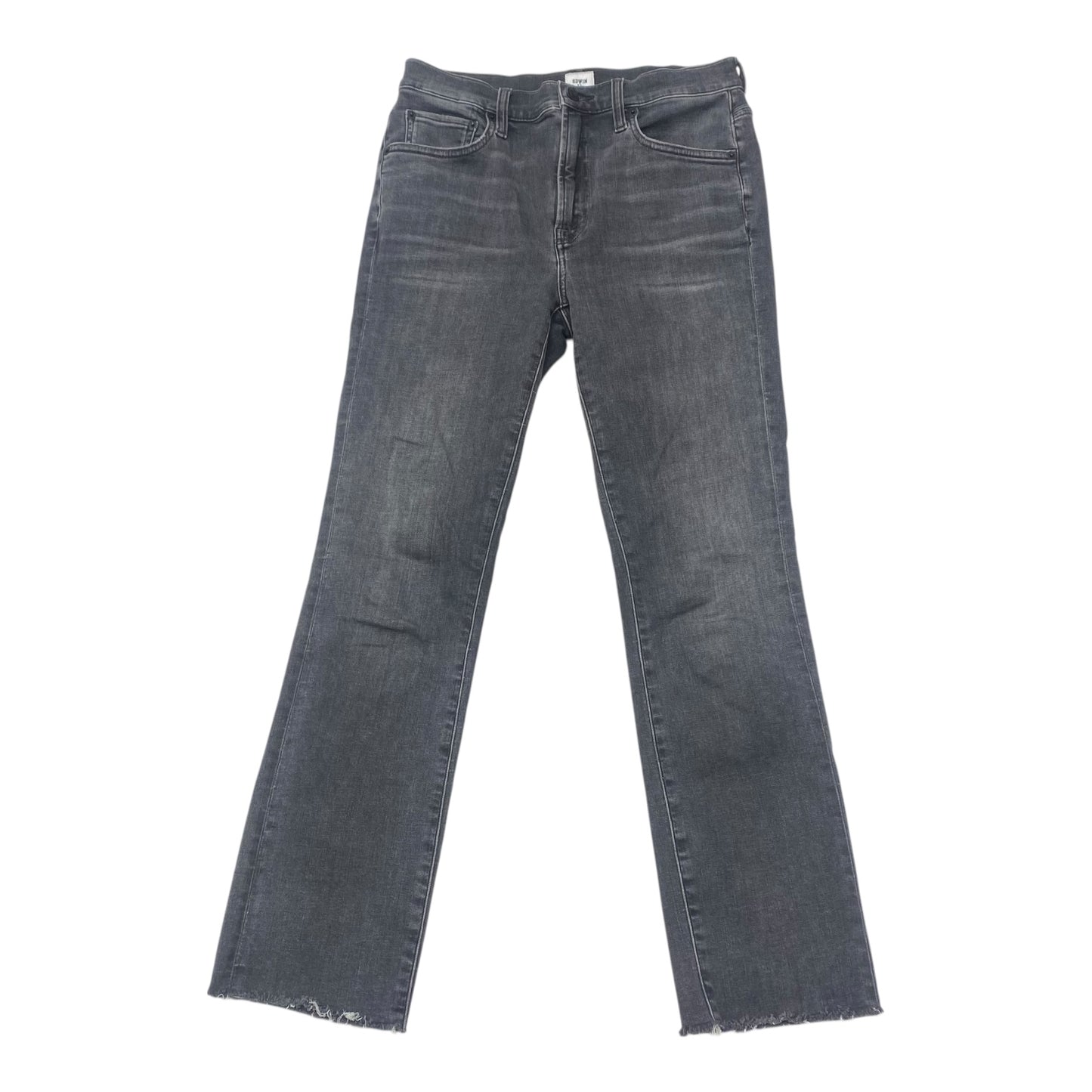 Jeans Straight By Edwin In Grey Denim, Size:4