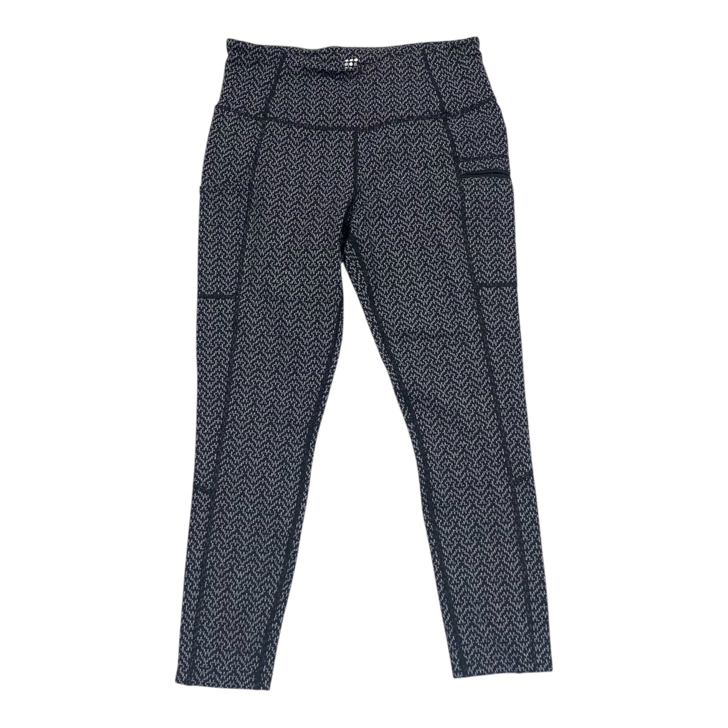 Athletic Leggings By Title Nine In Grey, Size:M