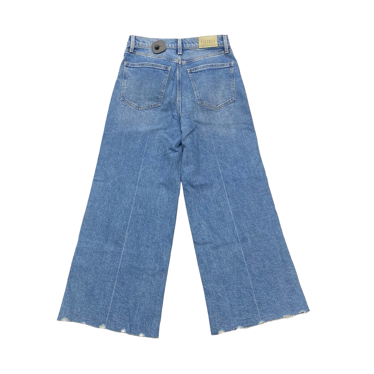 Jeans Wide Leg By Pistola In Blue Denim, Size:6