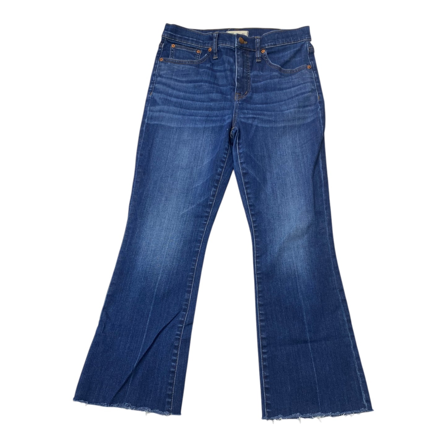 Jeans Boot Cut By Madewell In Blue Denim, Size:8