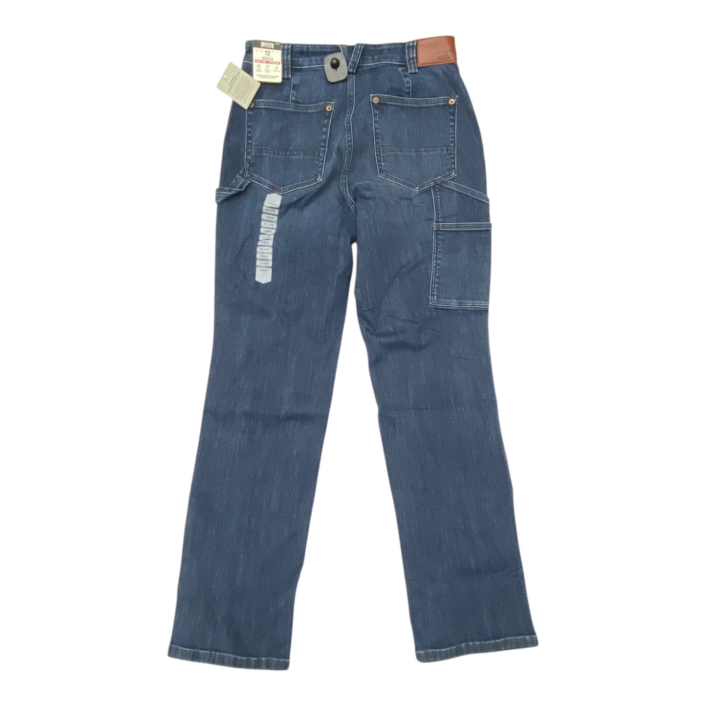 Jeans Straight By Duluth Trading In Blue, Size:12