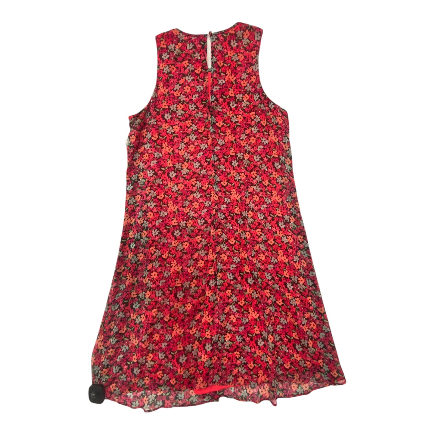 Dress Casual Midi By Calvin Klein In Floral Print, Size:S