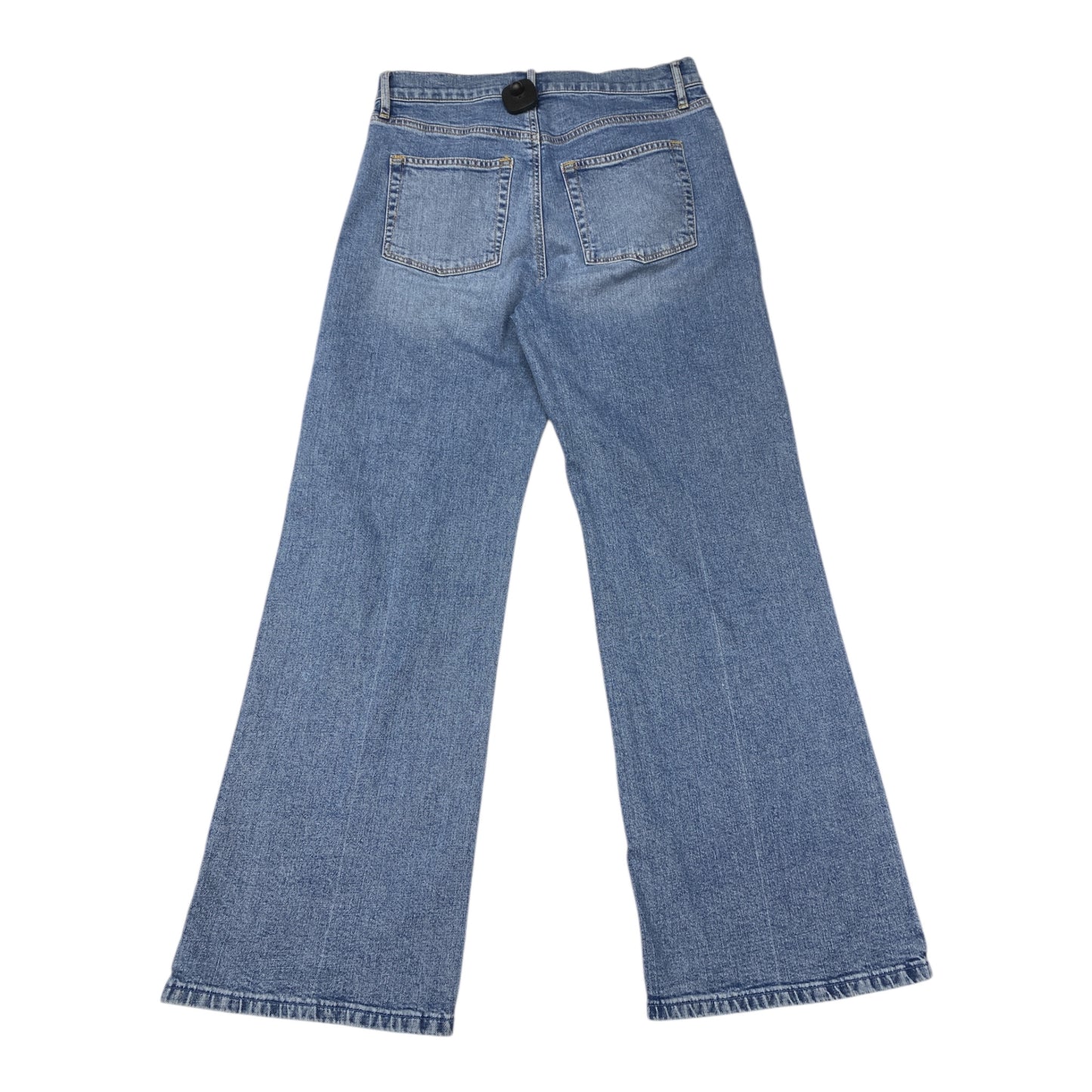 Jeans Wide Leg By Loft In Blue Denim, Size:6