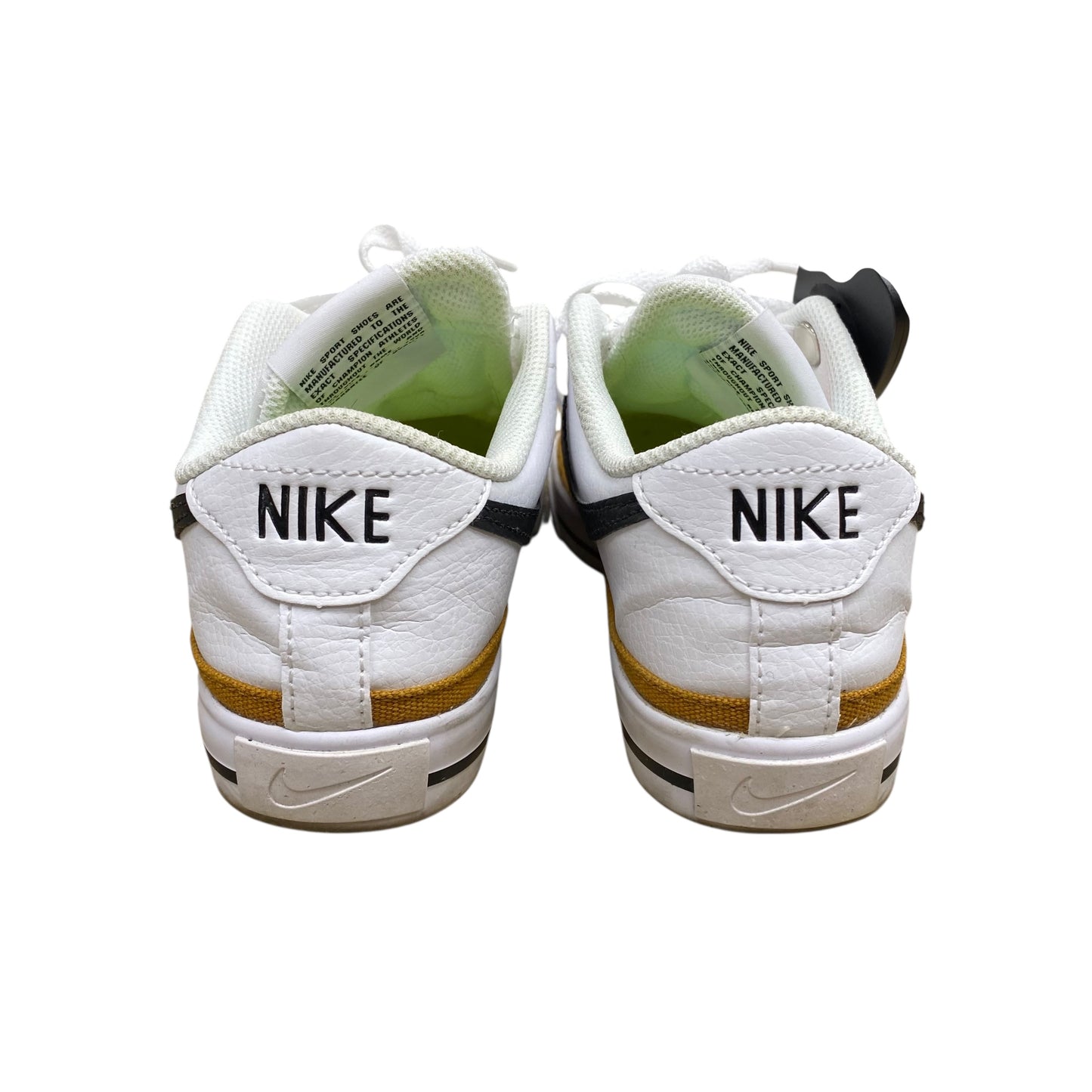 Shoes Athletic By Nike In White, Size:6