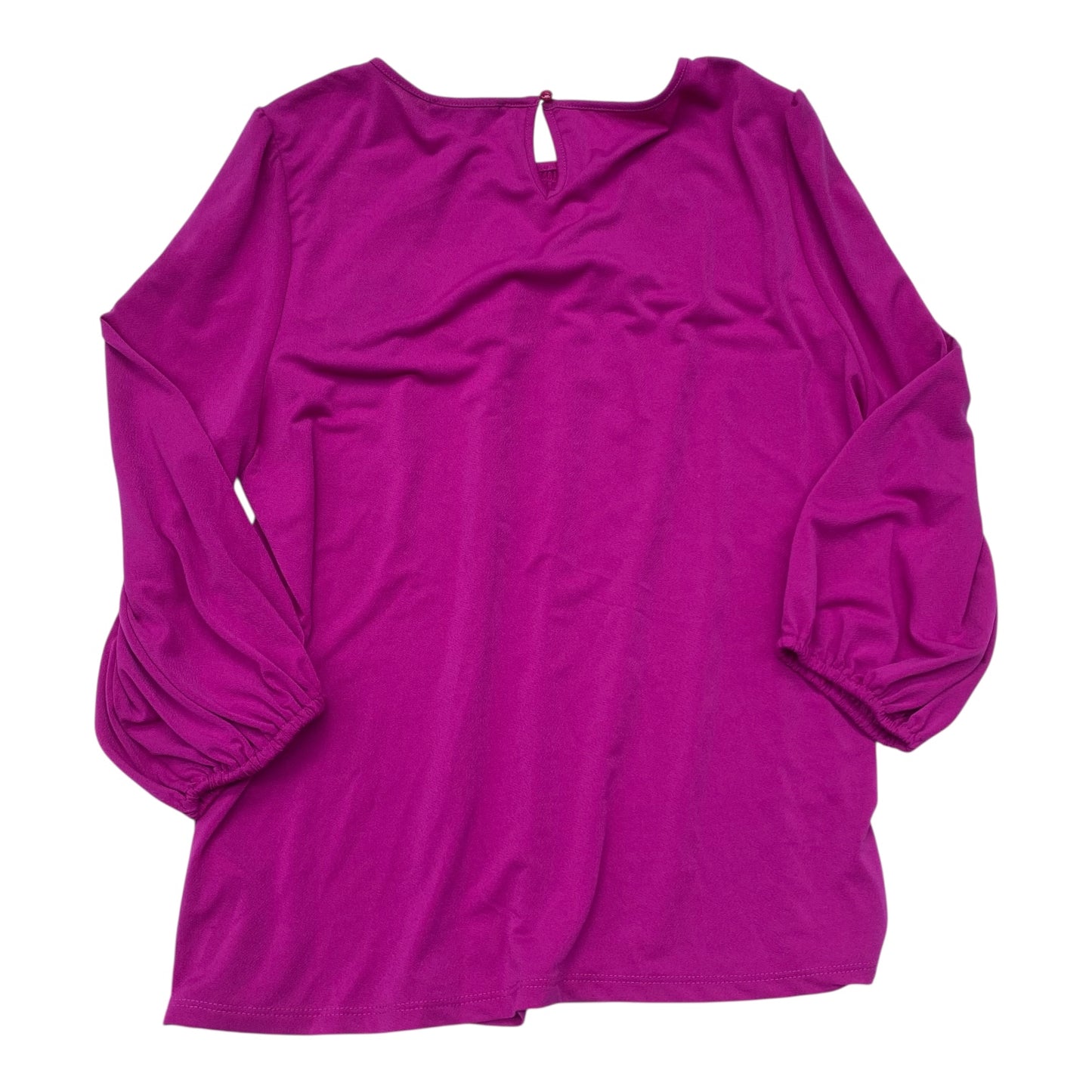 Top Ls By Adrianna Papell In Pink, Size:L