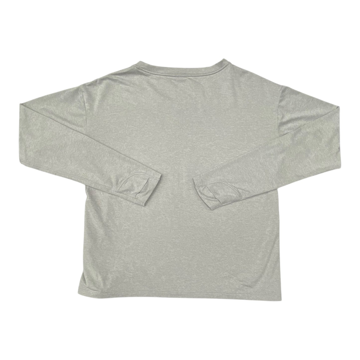 Athletic Top Ls Crewneck By Athleta In Grey, Size:Sp