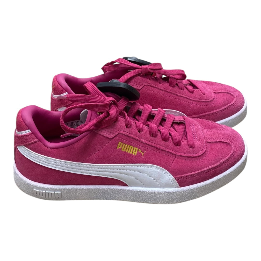 Shoes Sneakers By Puma In Pink & White, Size:8.5