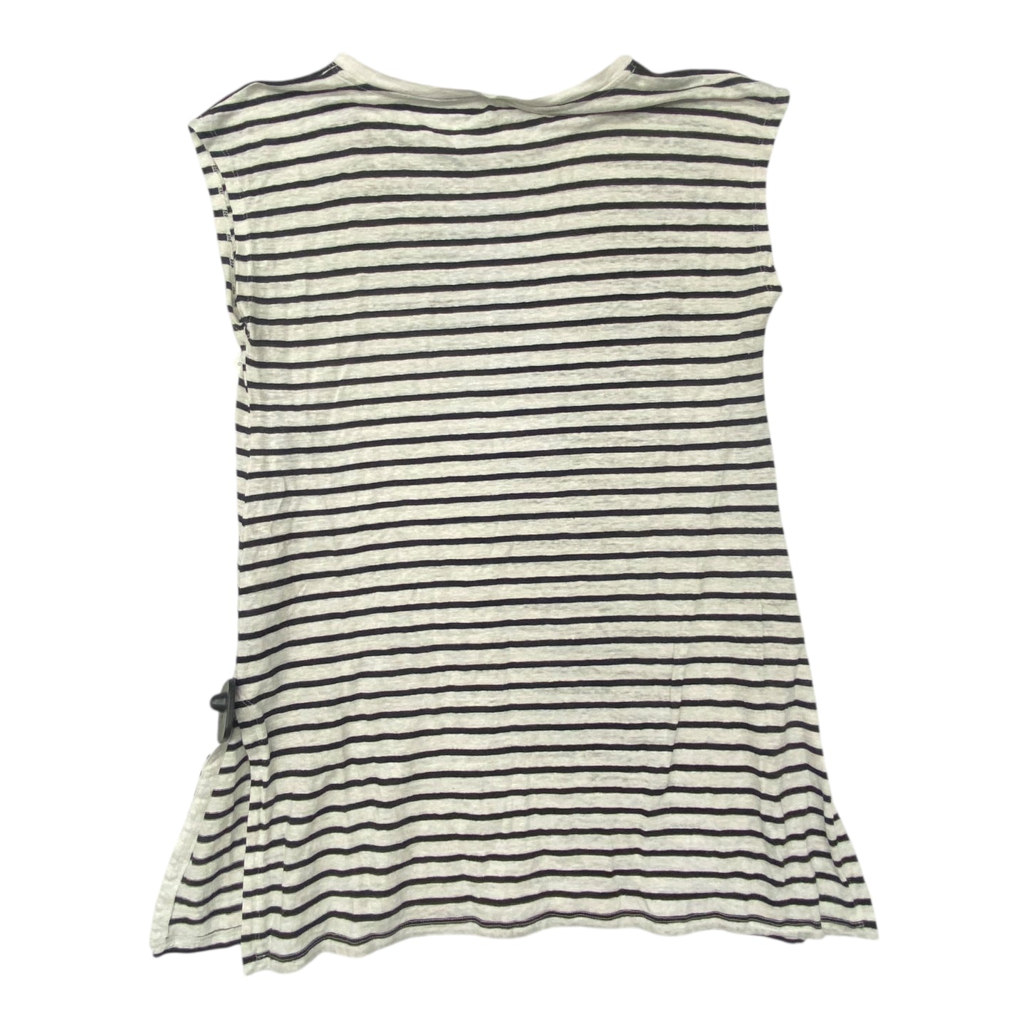 Top Sleeveless Designer By Eileen Fisher In Striped Pattern, Size:Sp