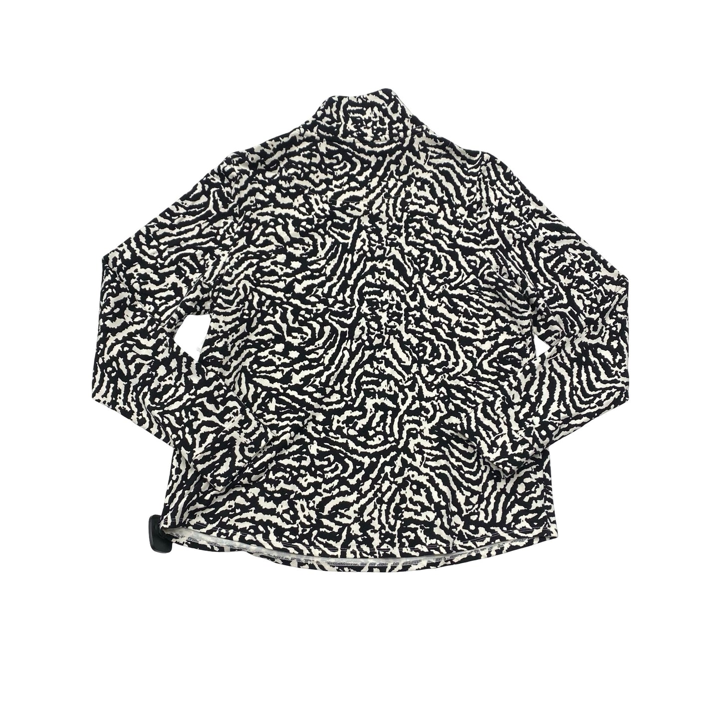 Top Ls By Chicos In Black & White, Size:M