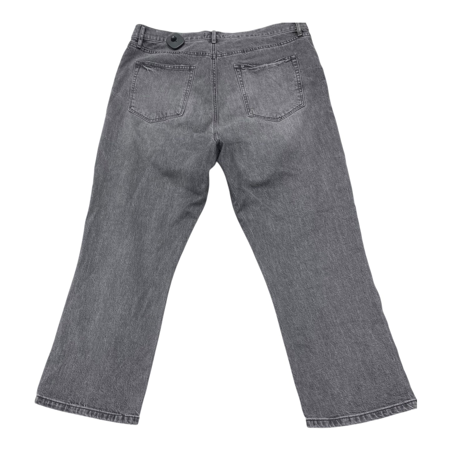 Jeans Boyfriend By Loft In Grey, Size:16