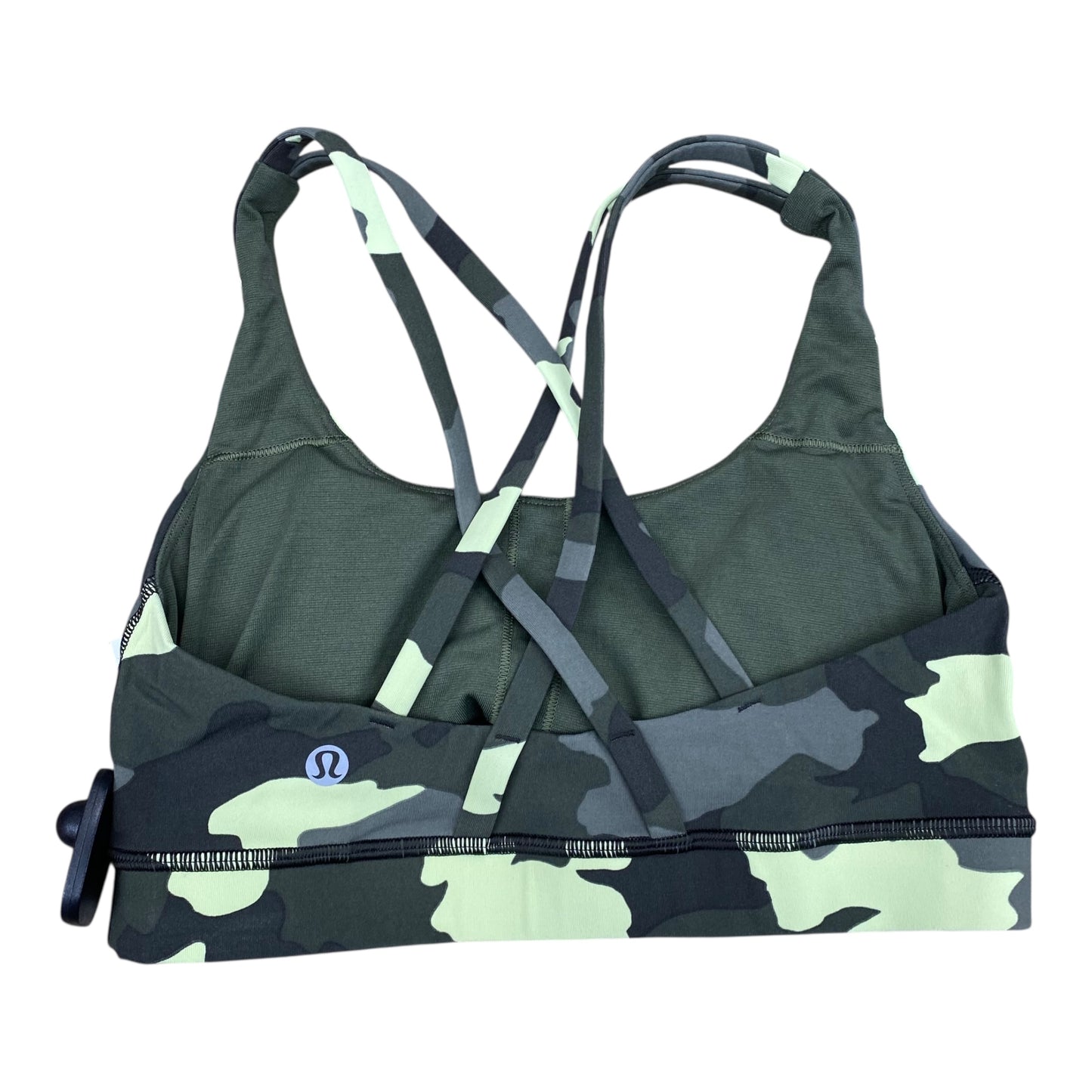 Athletic Bra By Lululemon In Camouflage Print, Size:4