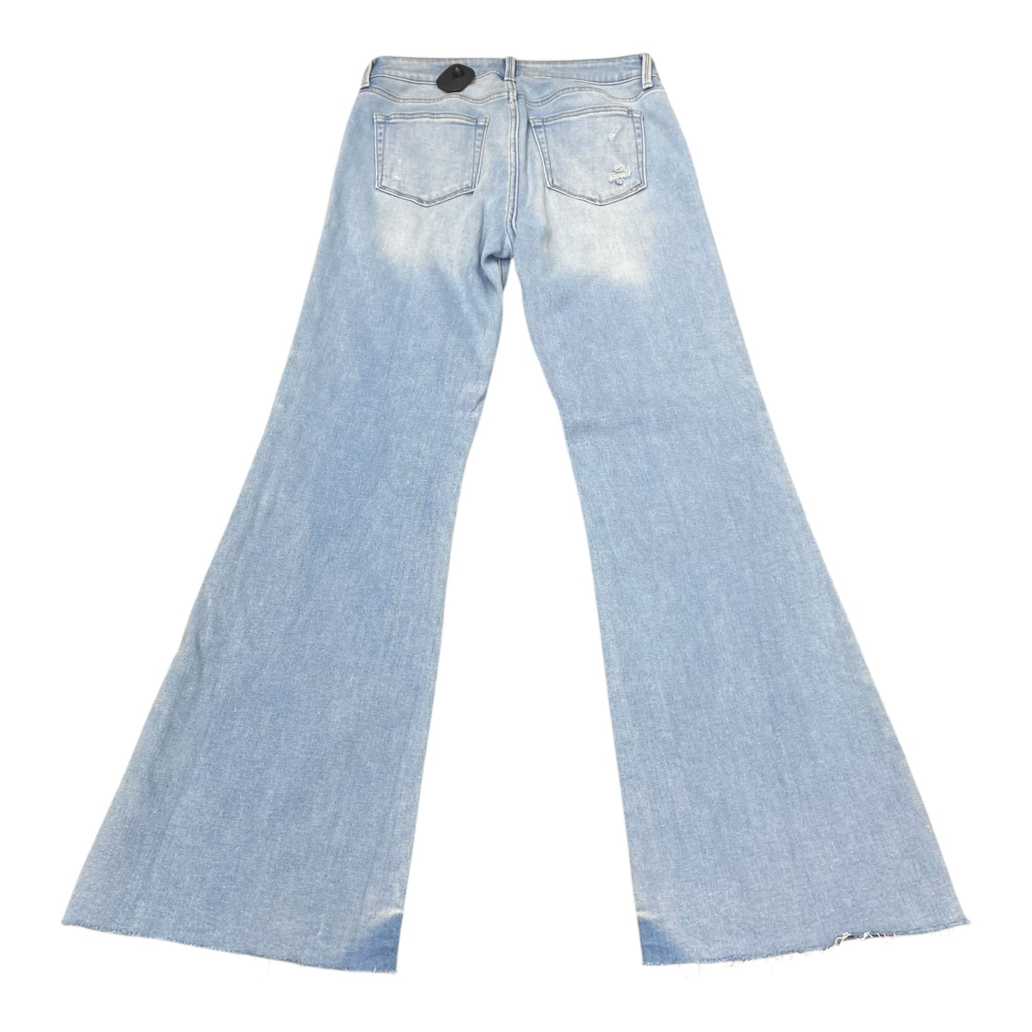 Jeans Flared By Just Black In Blue Denim, Size:8