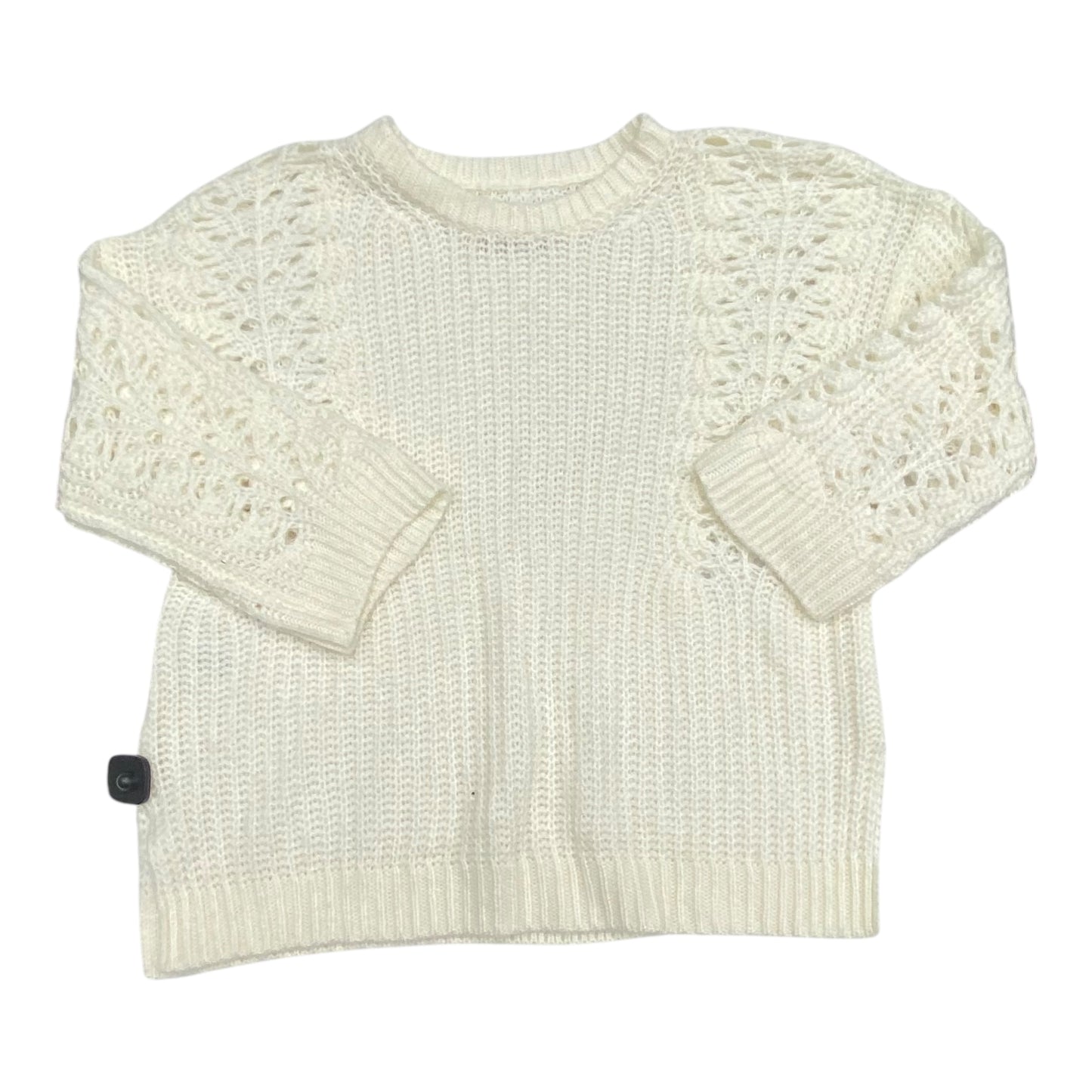 Sweater By Pilcro In White, Size:S
