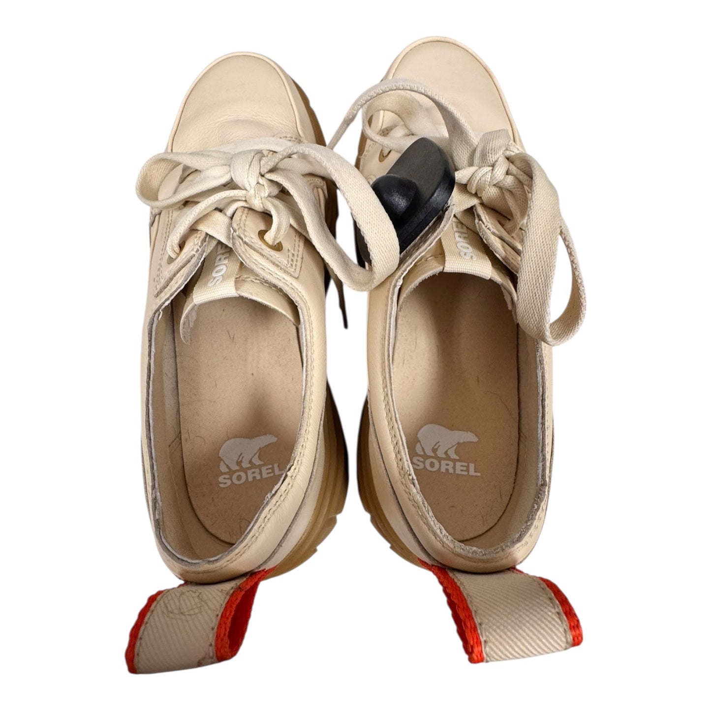 Shoes Designer By Sorel In Cream, Size:8.5