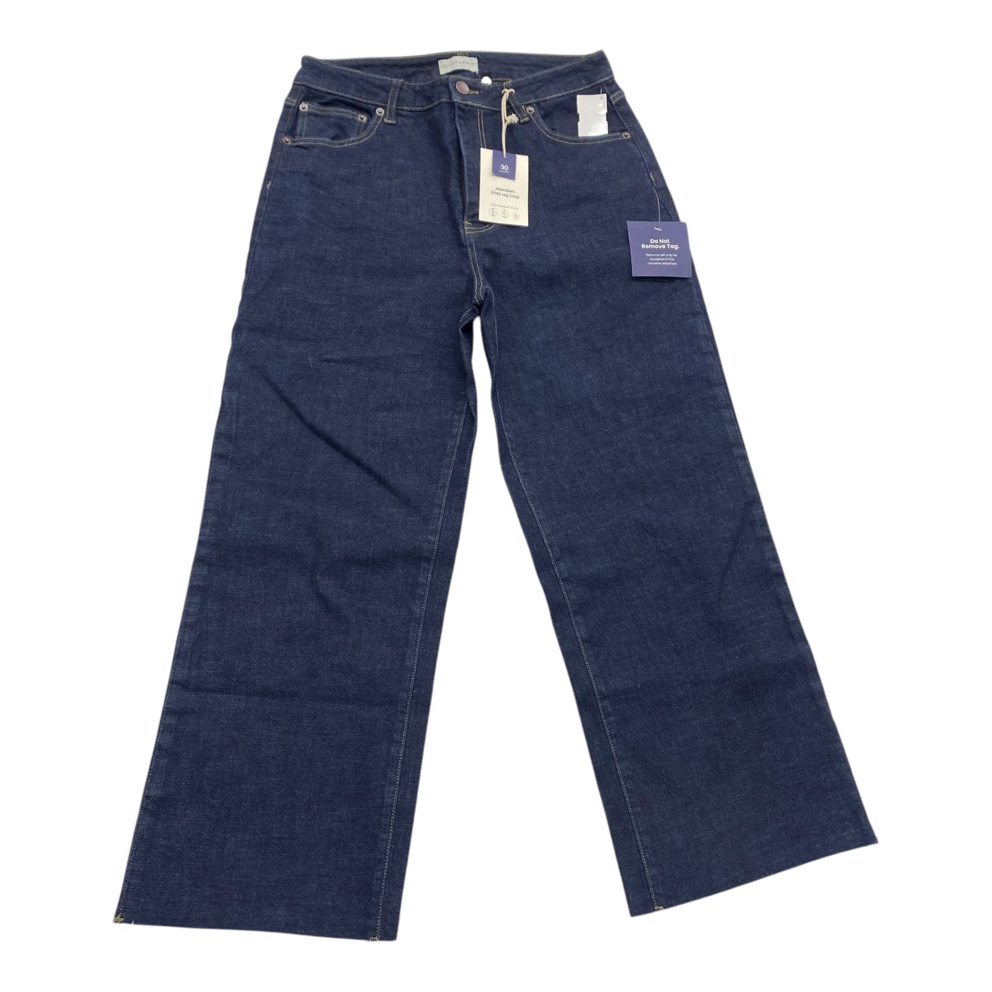 Jeans Wide Leg By Cmb In Blue Denim, Size:10