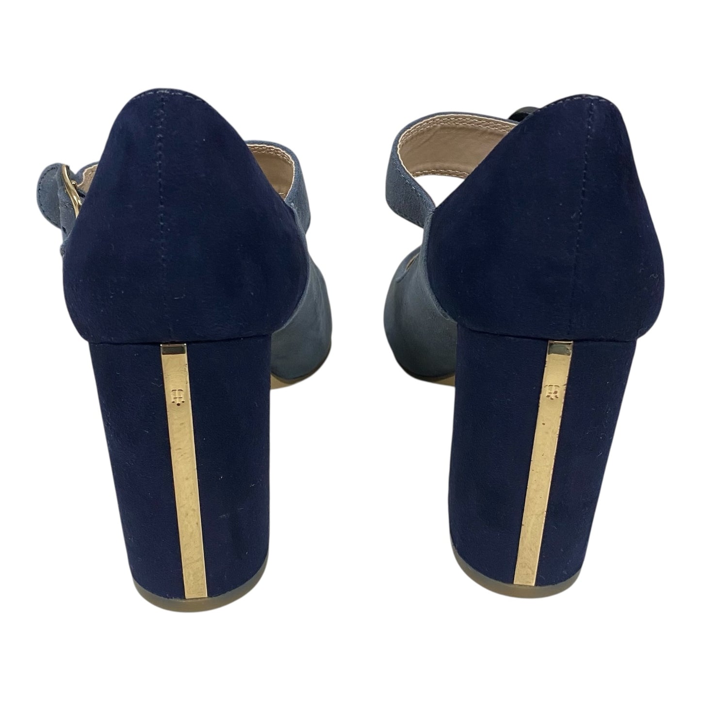 Shoes Heels Block By Tommy Hilfiger In Blue, Size:7