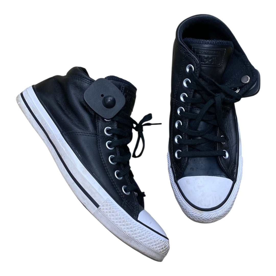 Shoes Sneakers By Converse In Black, Size:9