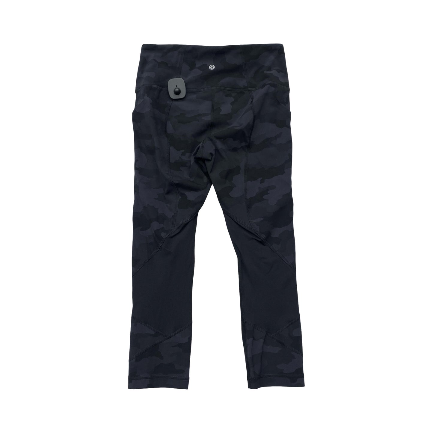Athletic Capris By Lululemon In Camouflage Print, Size:6