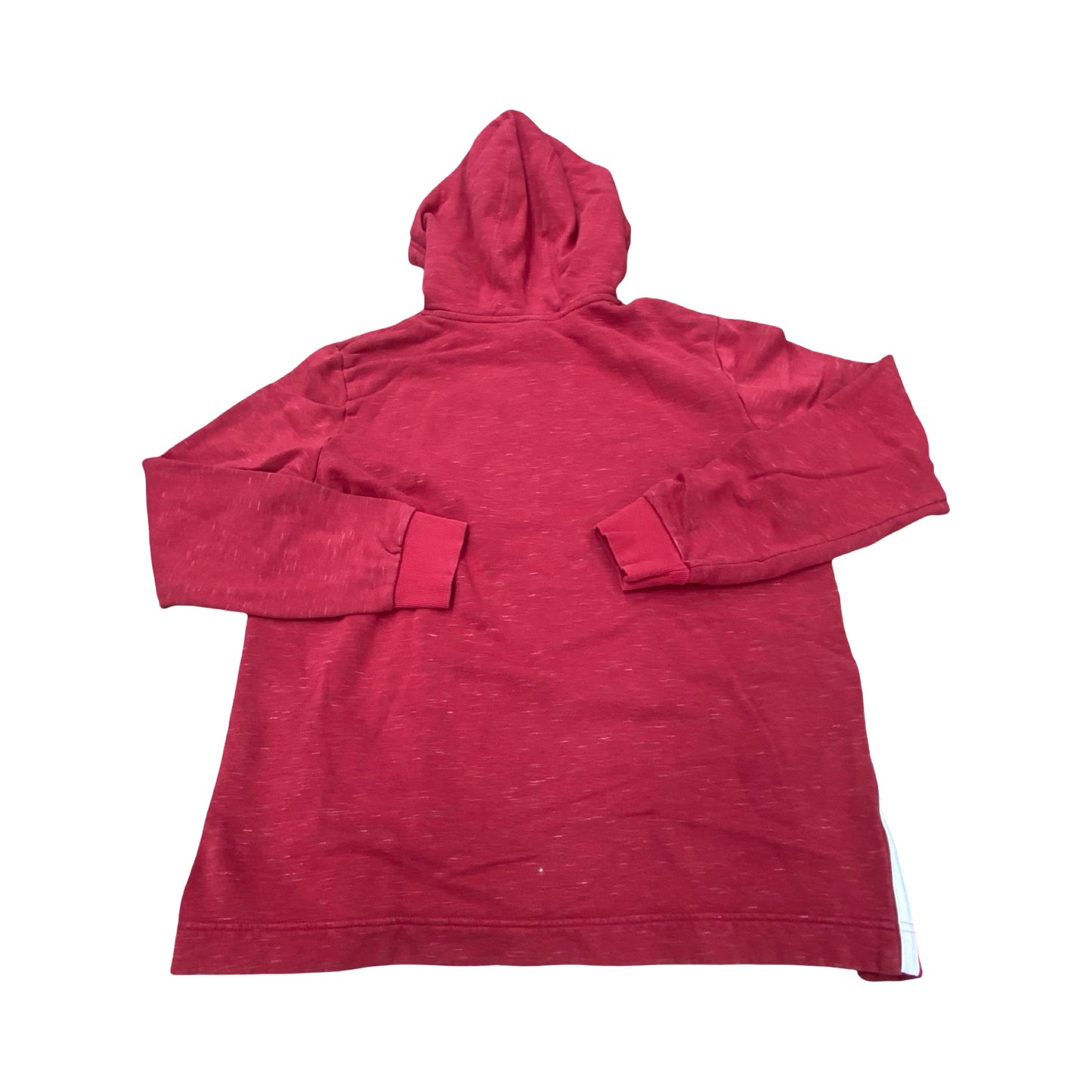 Athletic Sweatshirt Hoodie By Adidas In Red, Size:L